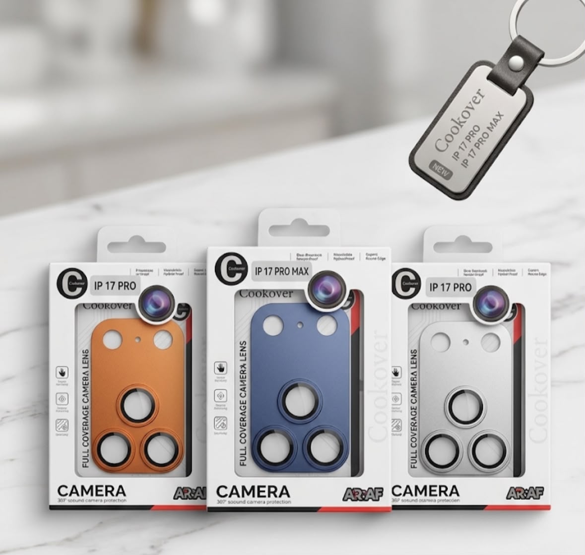 Protezione per lente di camera Antigraffio