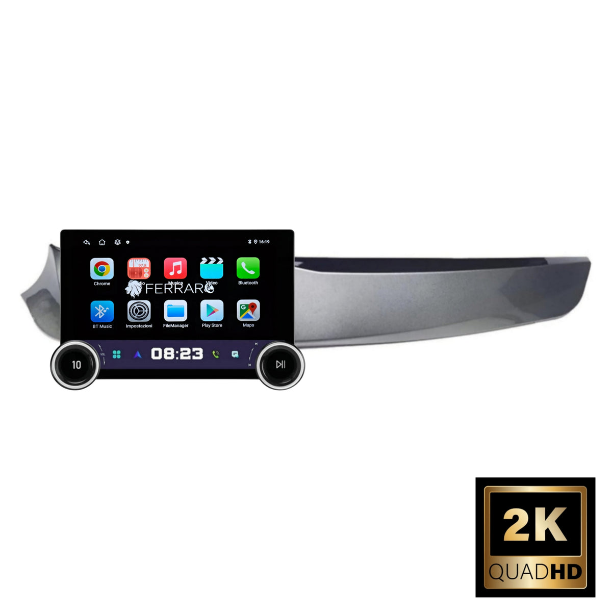 Autoradio per Alfa Romeo Giulietta 11.8" 2K (2010-2014) Android, Bluetooth, CarPlay, Android Auto, 4/64GB Ram (Copia)