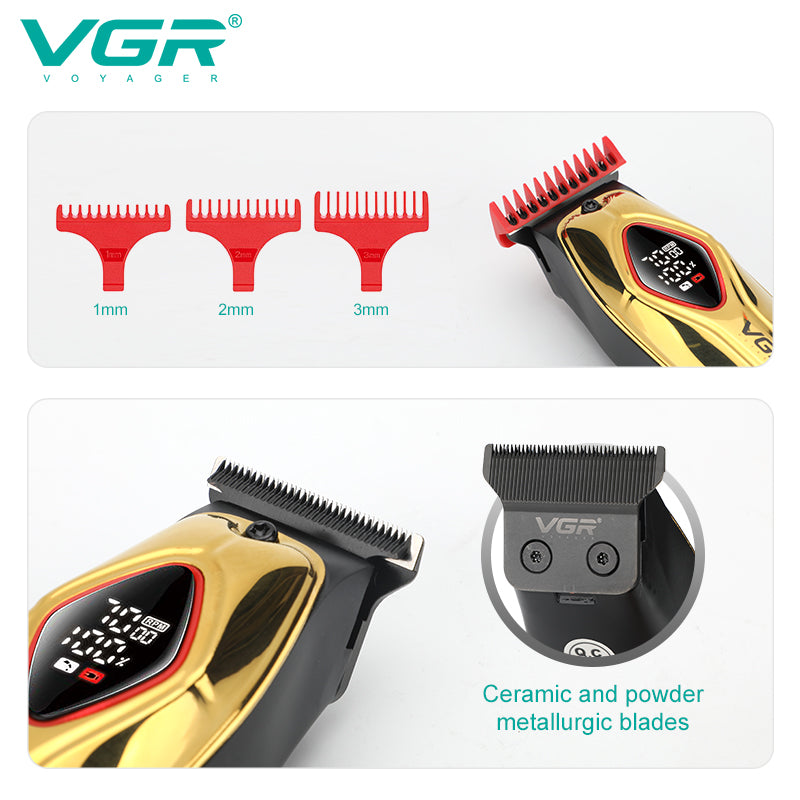 VGR Tagliacapelli | Professionale | Accessori | USB | VGR V-945
