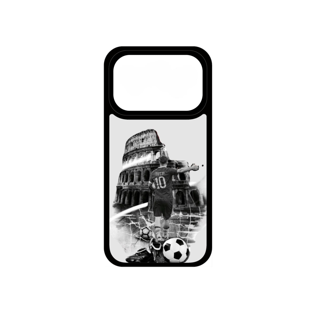 Cover Personalizzata TOTTI, Multimarca (Scegli il tuo modello)