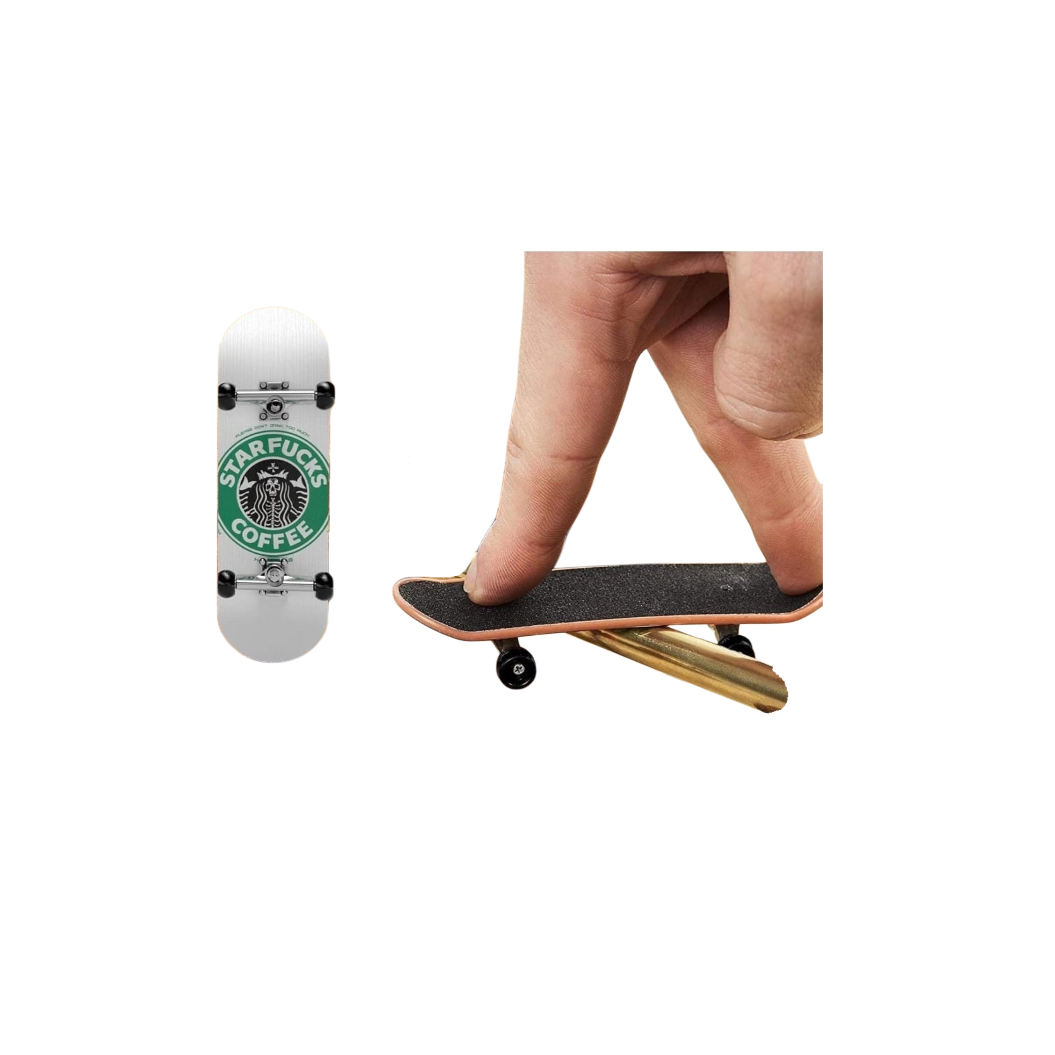 Figerboard, Mini Skateboard da Dito in Legno