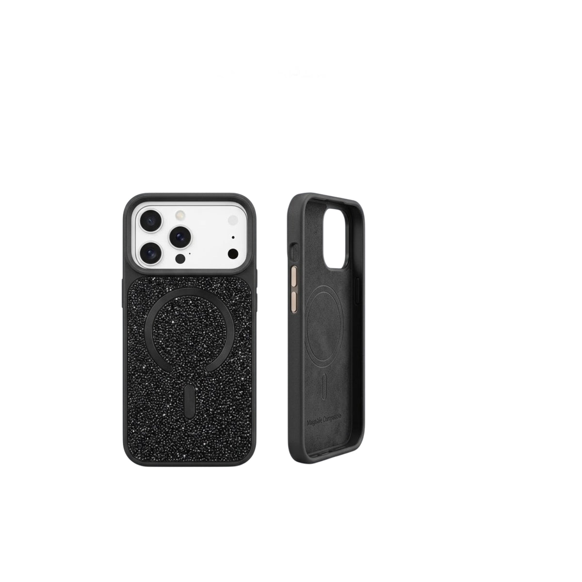 Custodia Magnetica, Glitter Shimmer, Per Iphone 18/Pro Max