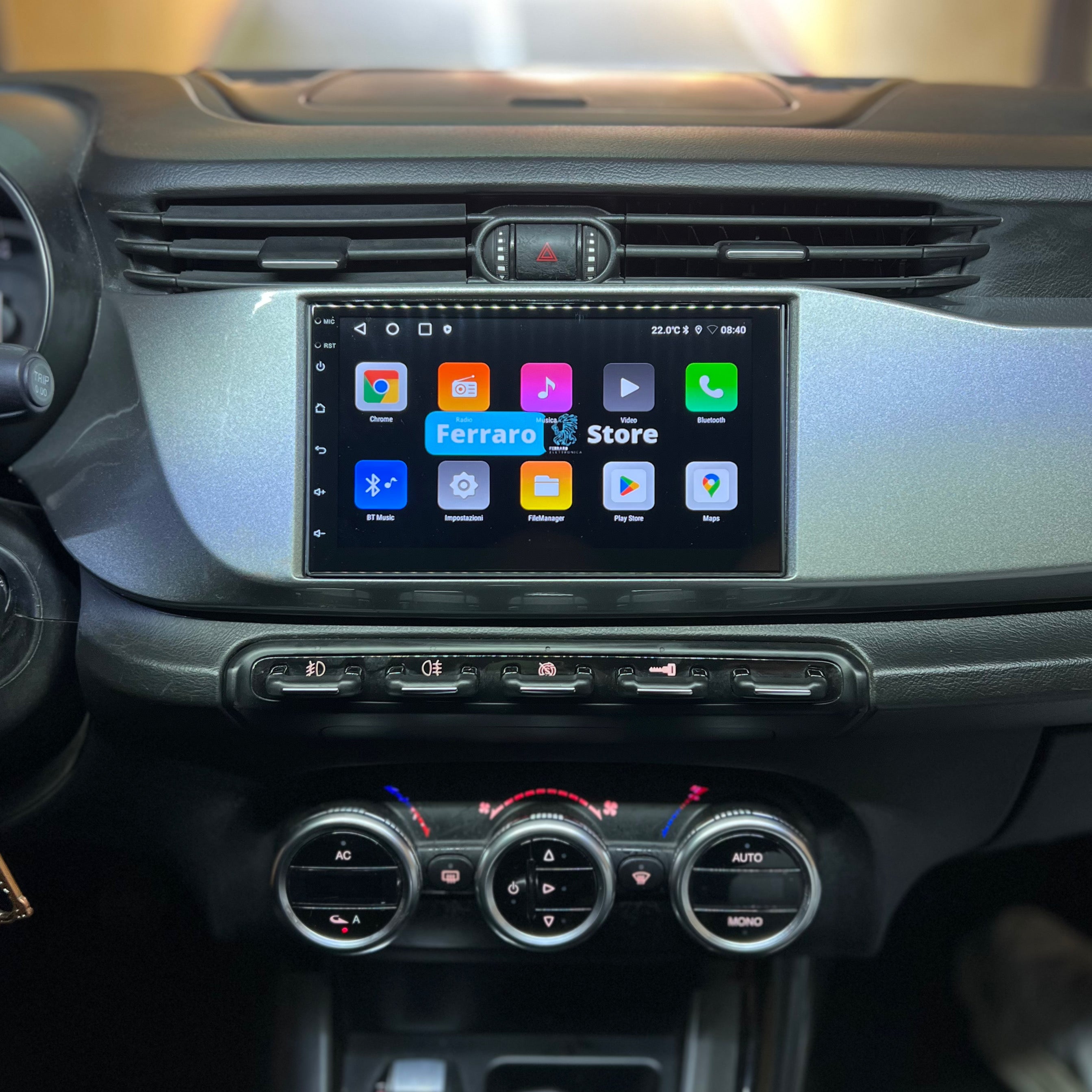 Autoradio per AlfaRomeo Giulietta 7" | 2010-2014 | Android | Bluetooth | CarPlay | Android Auto | 2GB/4GB/6GB/8GB Ram