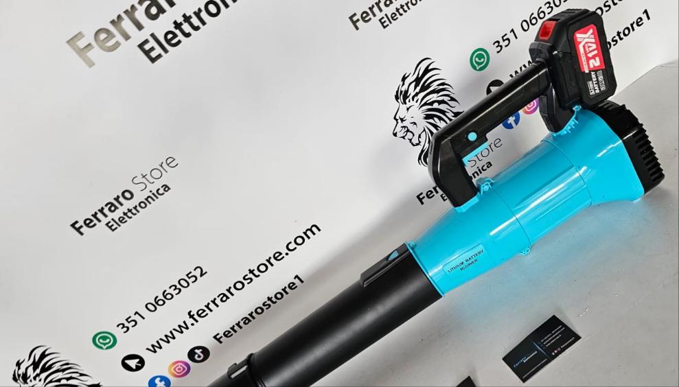 Soffiatore - Doppia Batteria 21v, 7 Modalitá, Kit Completo