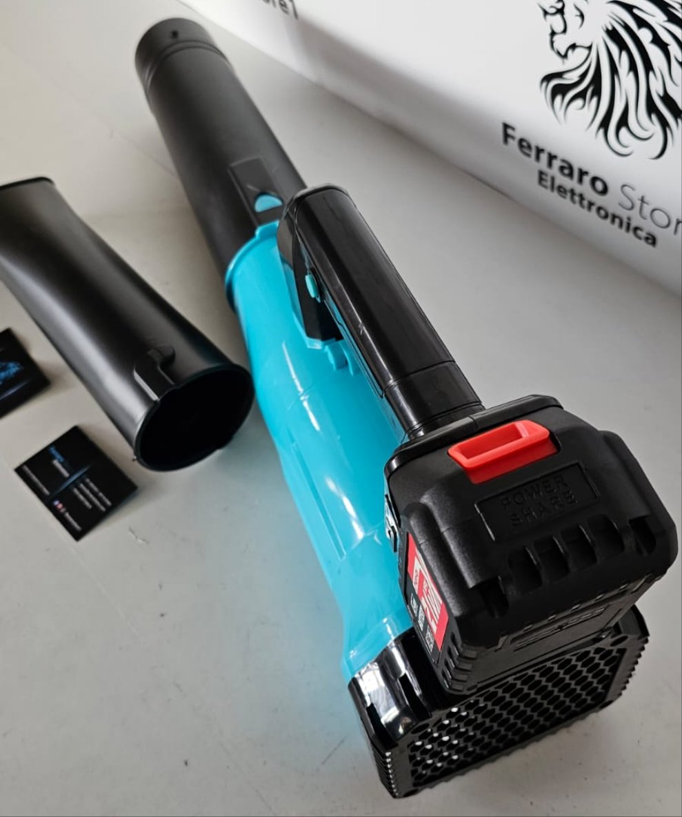 Soffiatore - Doppia Batteria 21v, 7 Modalitá, Kit Completo