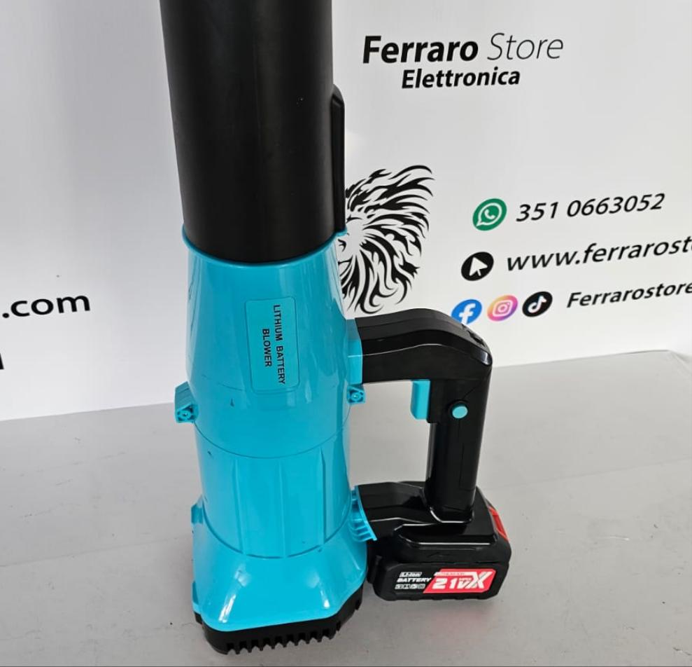 Soffiatore - Doppia Batteria 21v, 7 Modalitá, Kit Completo
