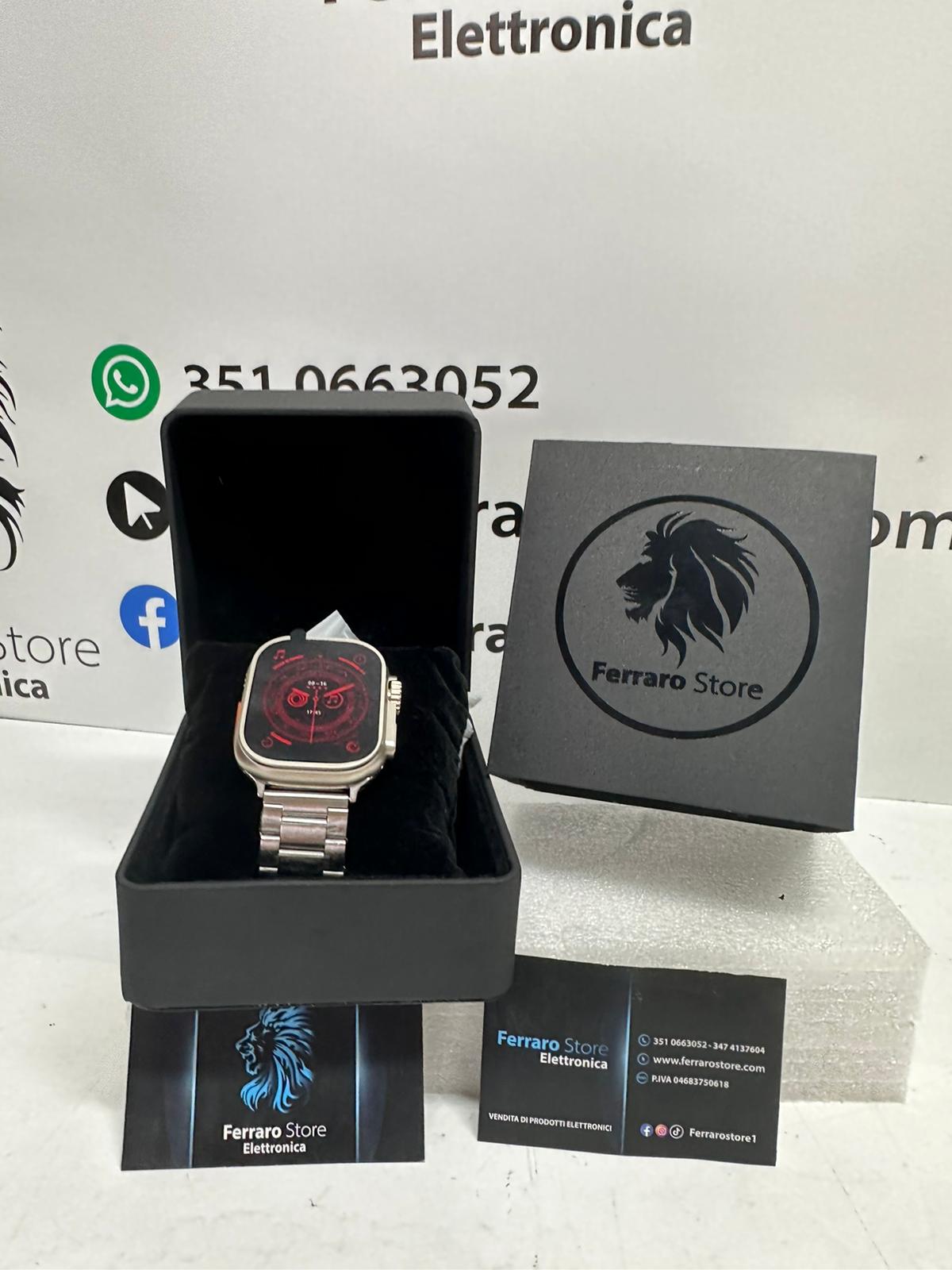 Smartwatch ULTRA 49mm - Bluetooth, Call, NFC, Contacts, Notifications, Strap