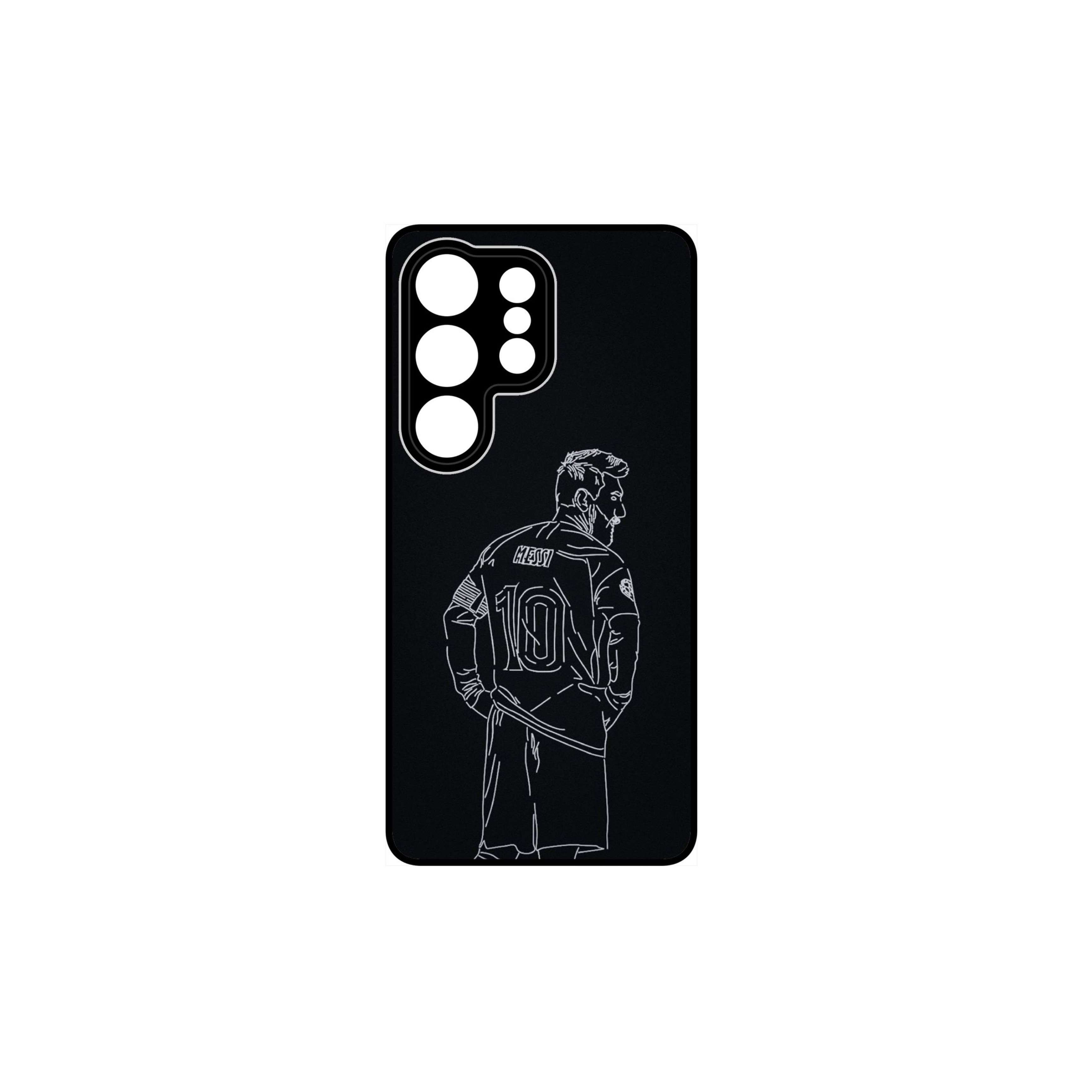 Cover Samsung, Messi