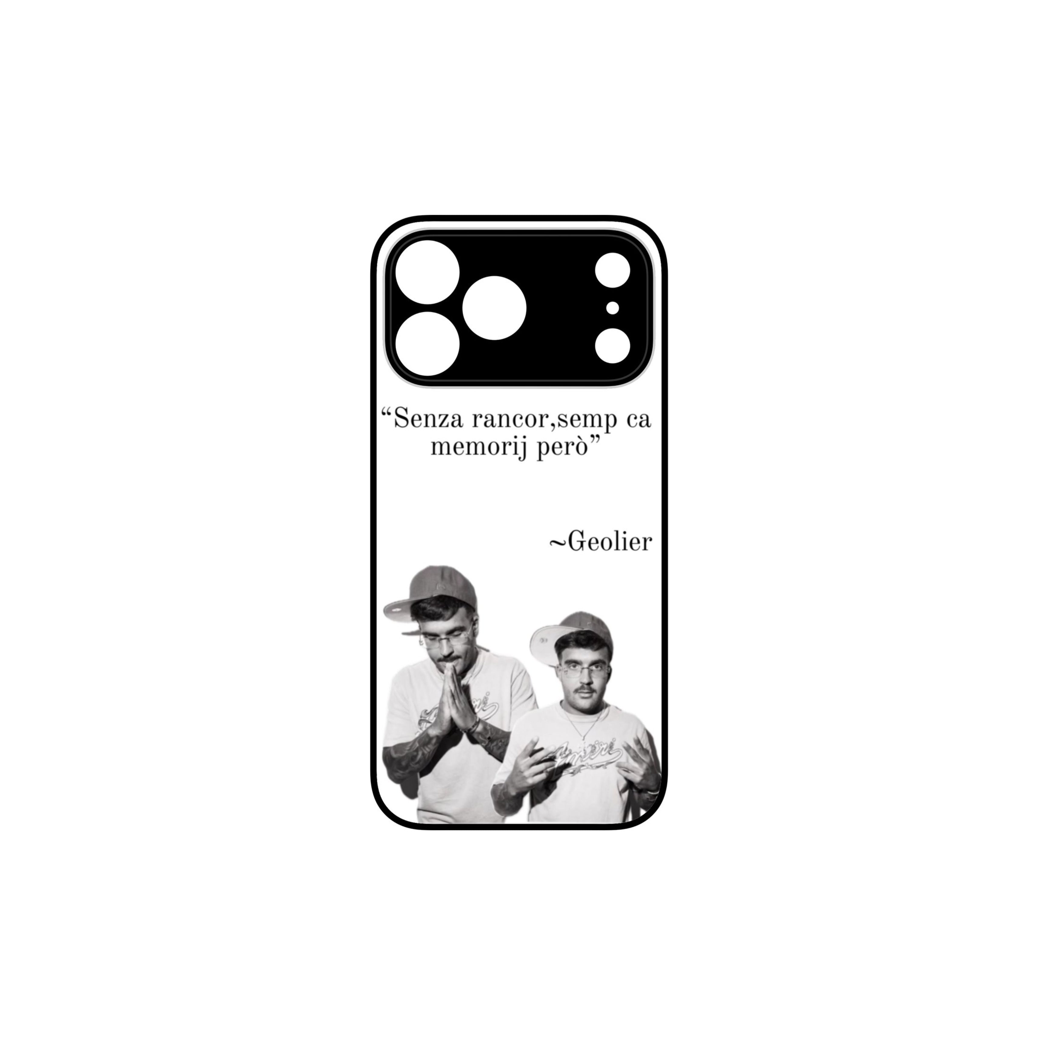 Cover Iphone, Geolier Frasi