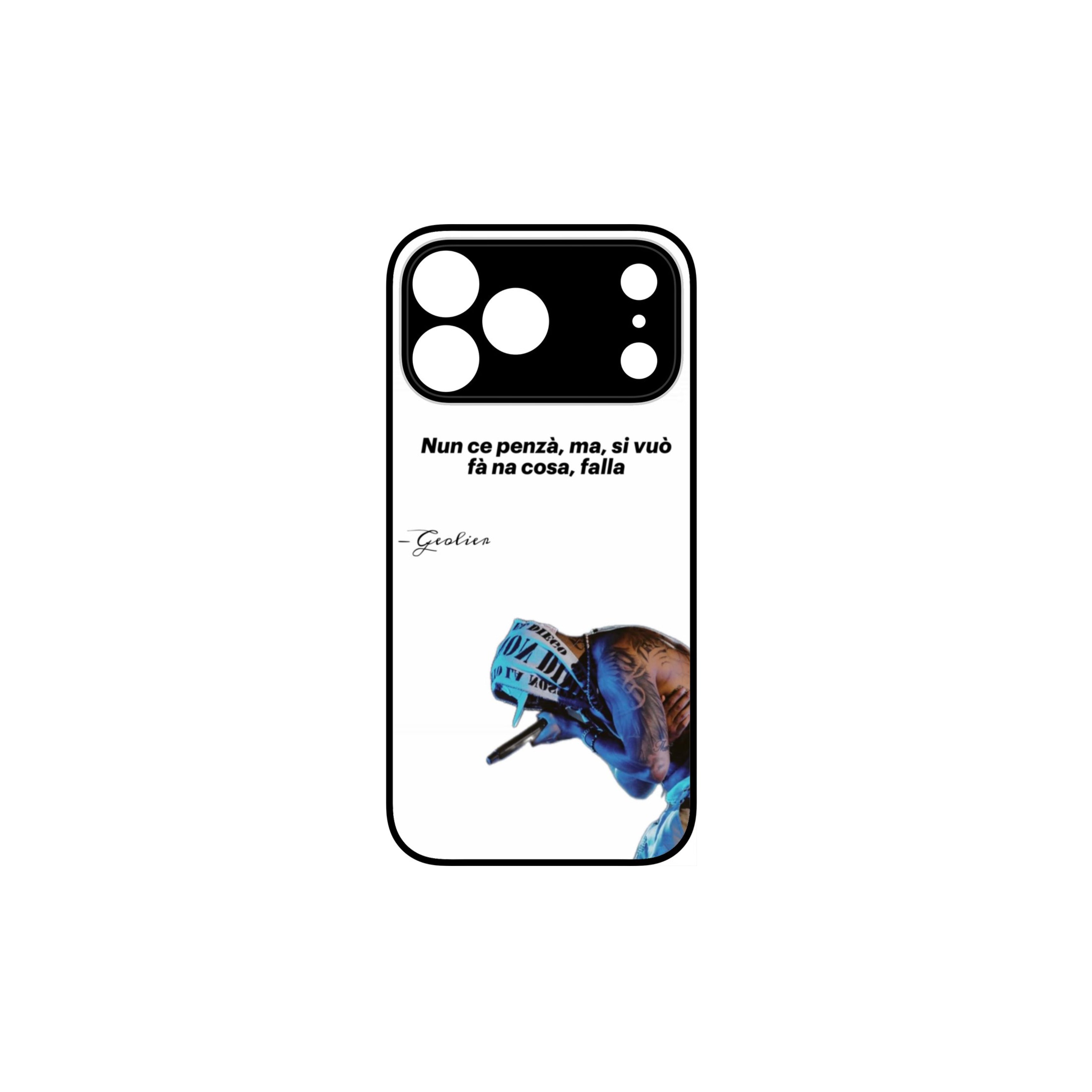 Cover Iphone, Geolier Frasi