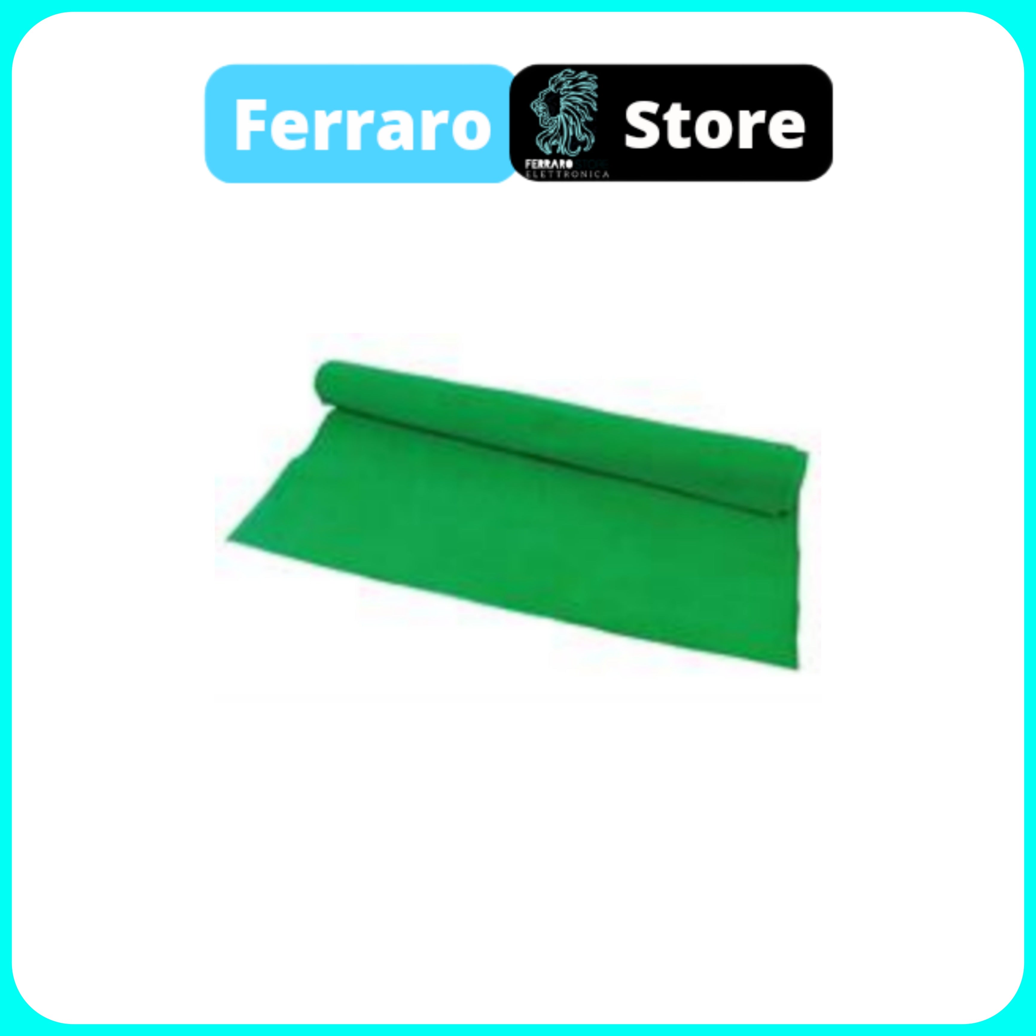 Sound-transparent Acoustic Carpet - 70cm x 140cm, Green