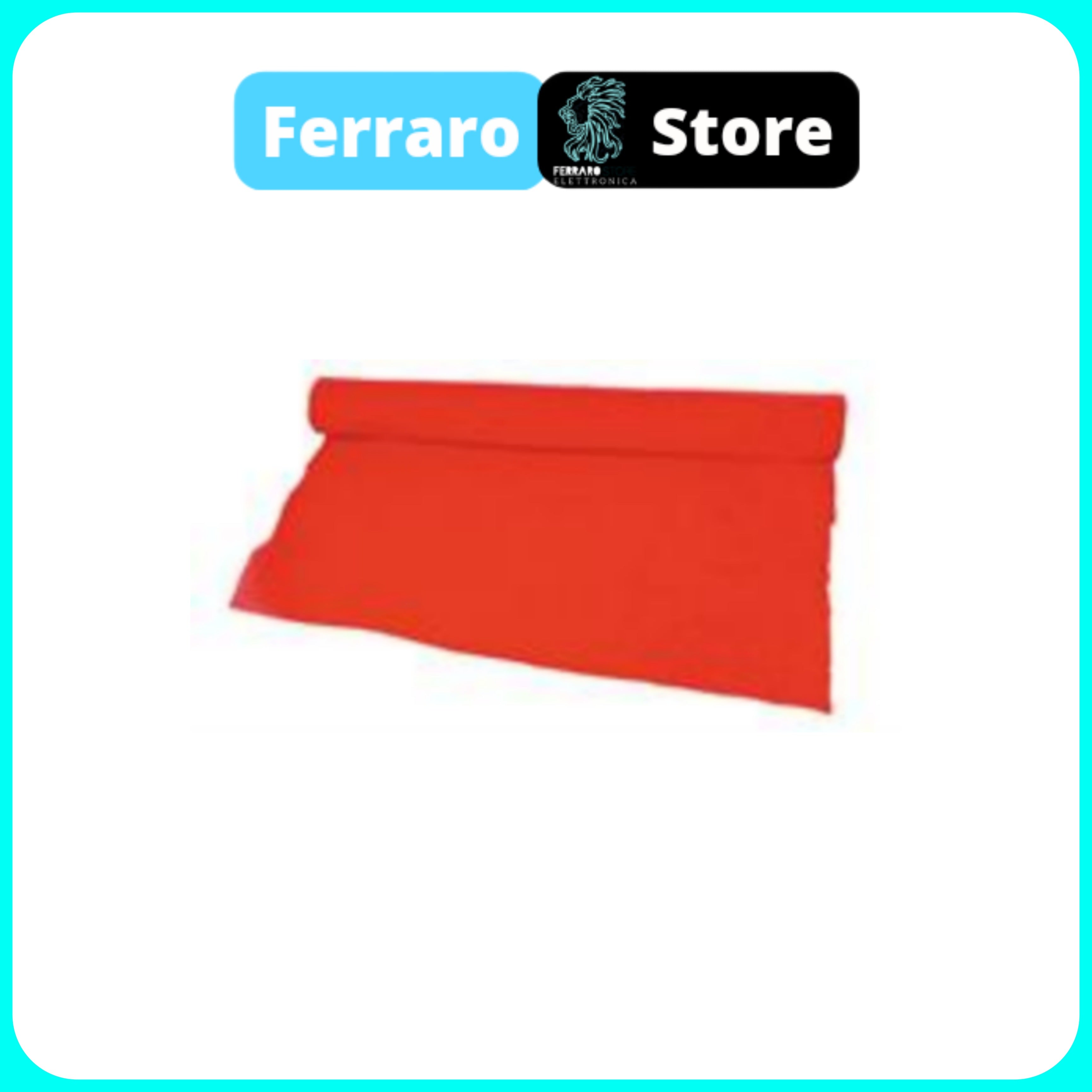Sound-transparent Acoustic Carpet - 70cm x 140cm, Red