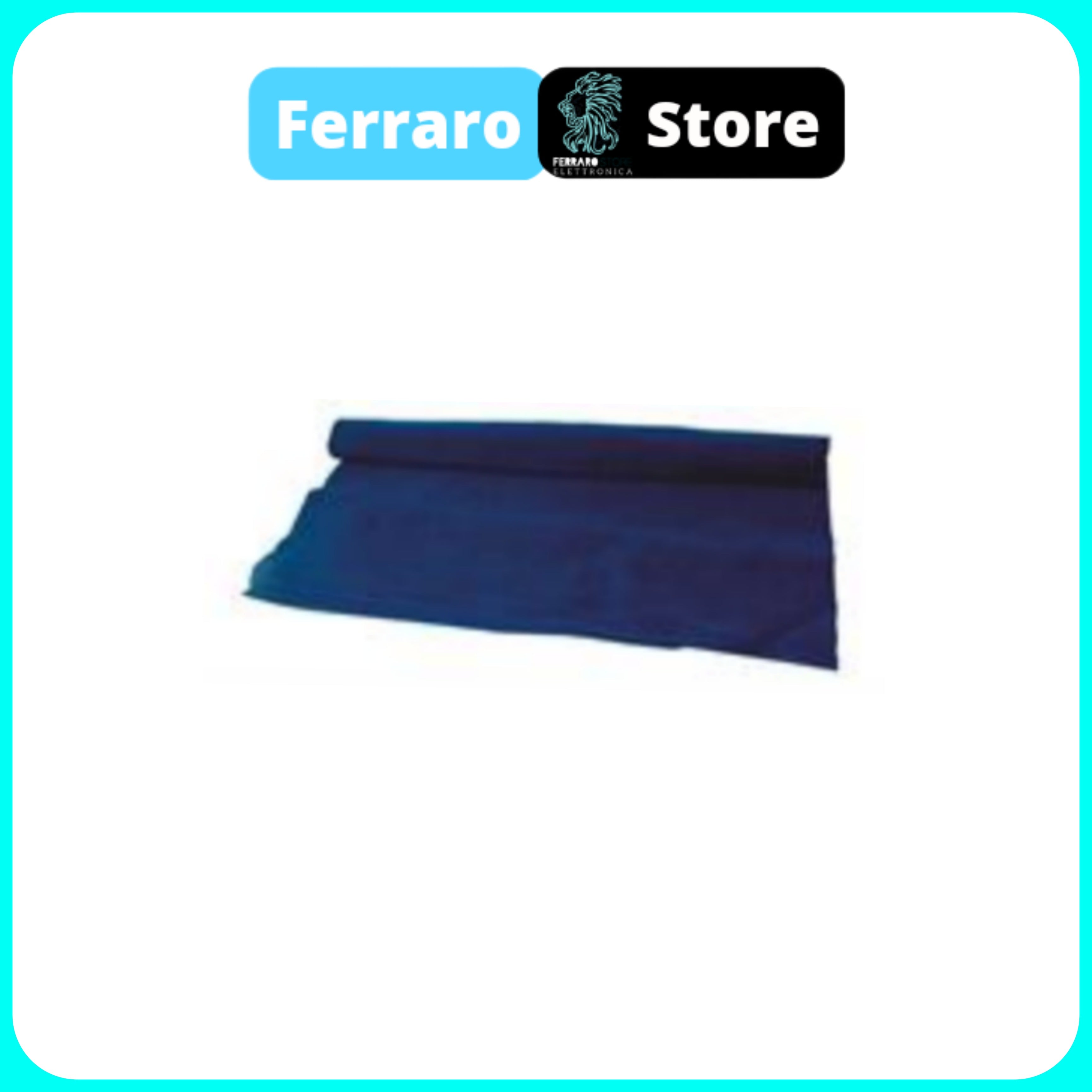 Sound Transparent Acoustic Carpet - 70cm x 140cm, Dark Blue
