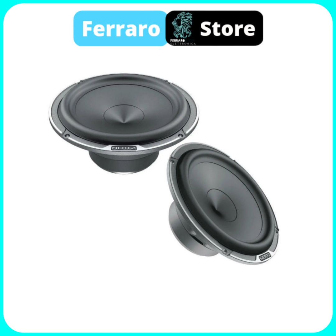 Hertz Pair of Woofers - MP 165.3 Speakers, 165mm, MILLE PRO series, Sql Quality