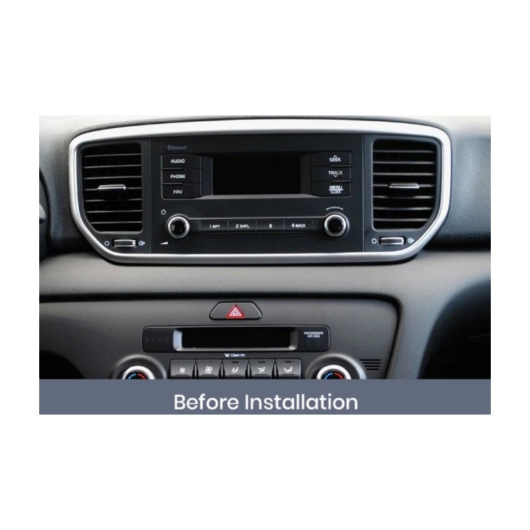 Kit Montaggio Autoradio 9"Pollici Kia Sportage 4 (2016-2021) Mascherina, Cablaggio per Autoradio Android