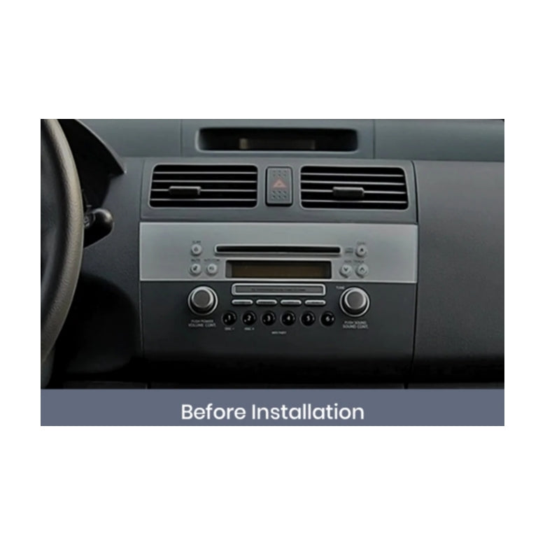 Kit Montaggio Autoradio 10.1"Pollici Suzuki Swift (2003-2010) Mascherina, Cablaggio Autoradio Android
