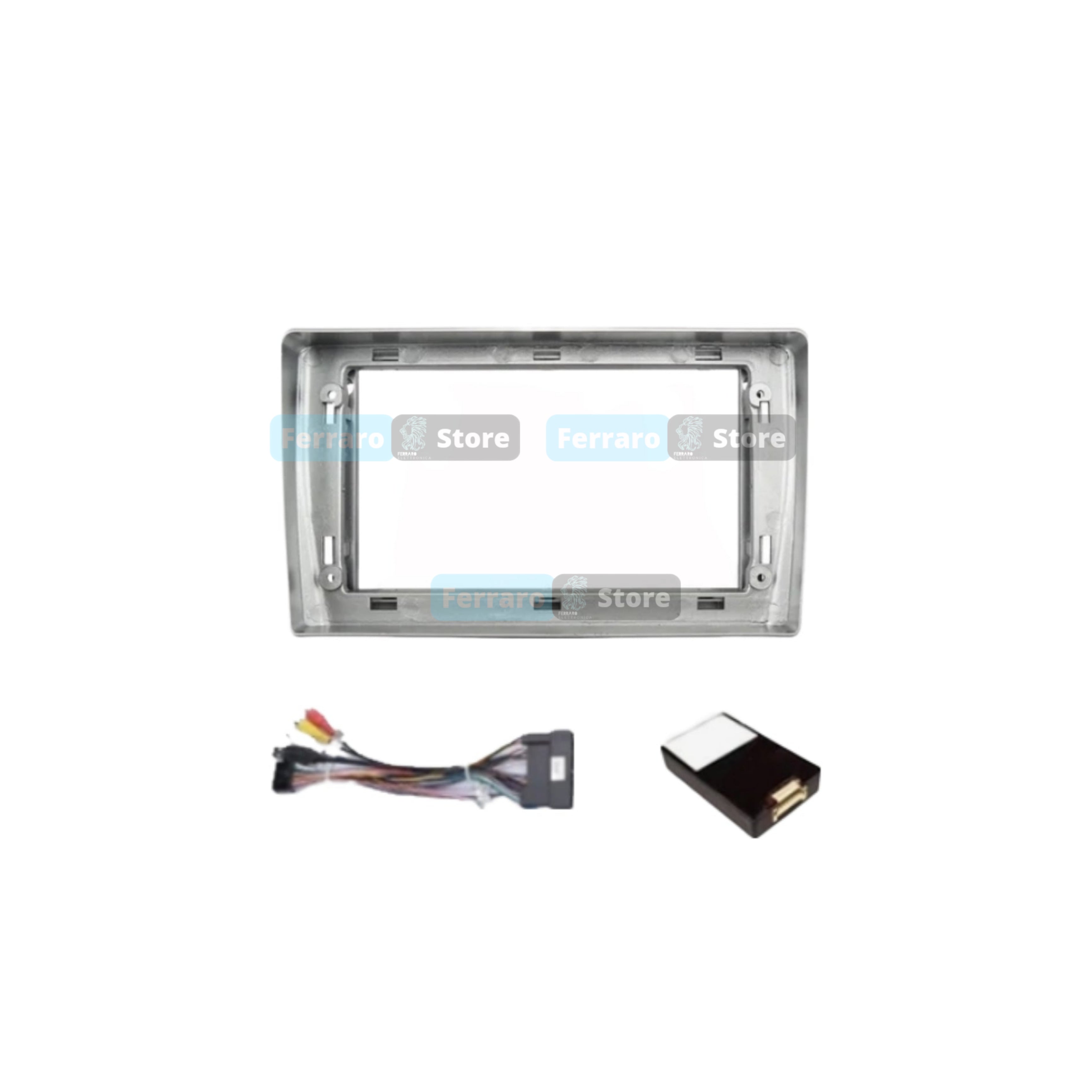 Kit Montaggio Autoradio 9"Pollici Alfaromeo Mito (2008-2018) Mascherina, Cablaggio Autoradio Android