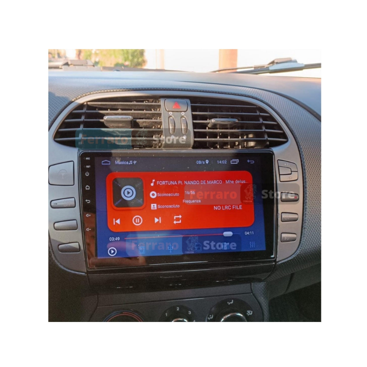 Autoradio per Fiat Bravo 9" | 2007-2016 | Android | Bluetooth | CarPlay | Android Auto | 2GB/4GB/6GB/8GB Ram