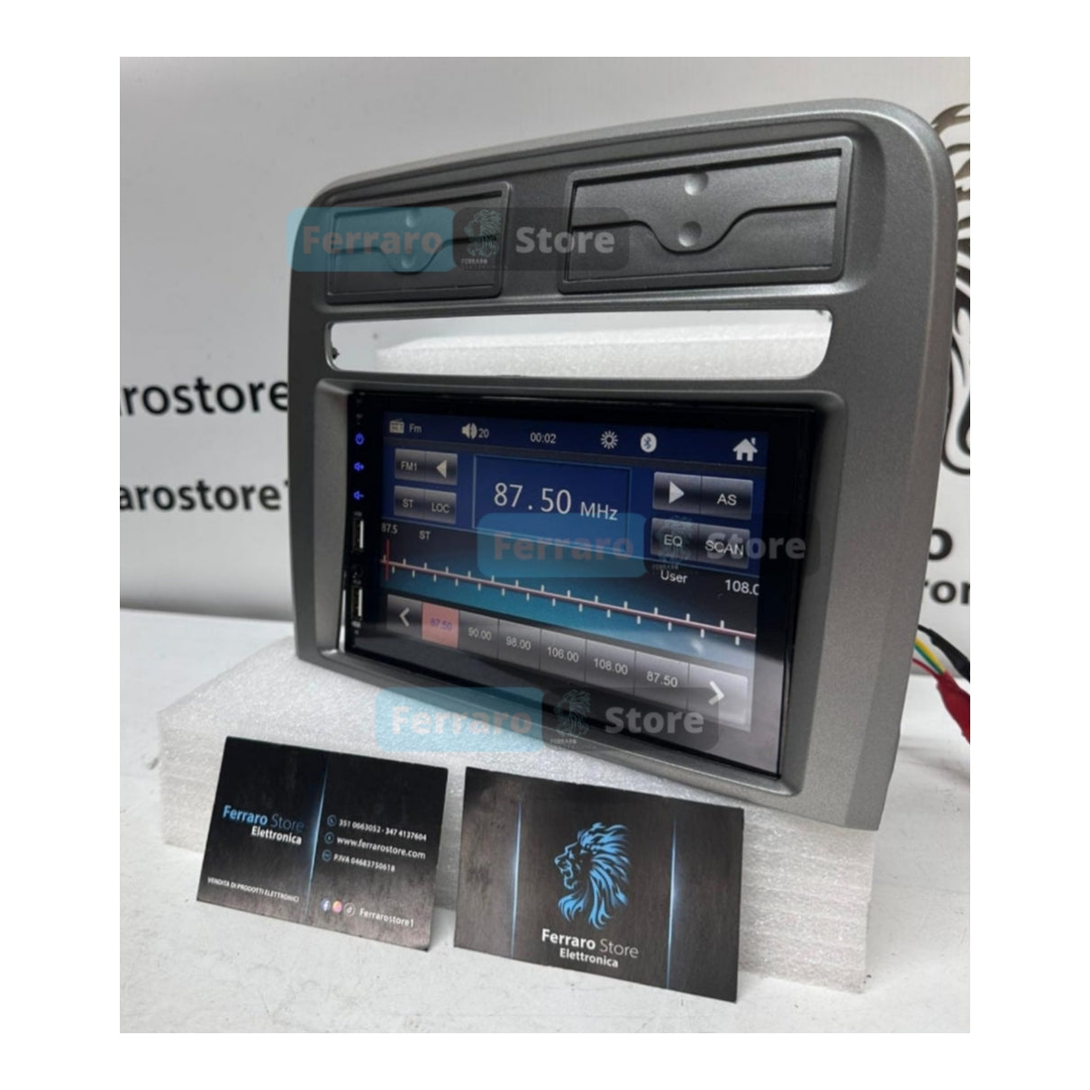 Autoradio per Fiat Grande Punto 7" | 2004-2012 | Bluetooth | Radio | USB | CarPlay + Android Auto