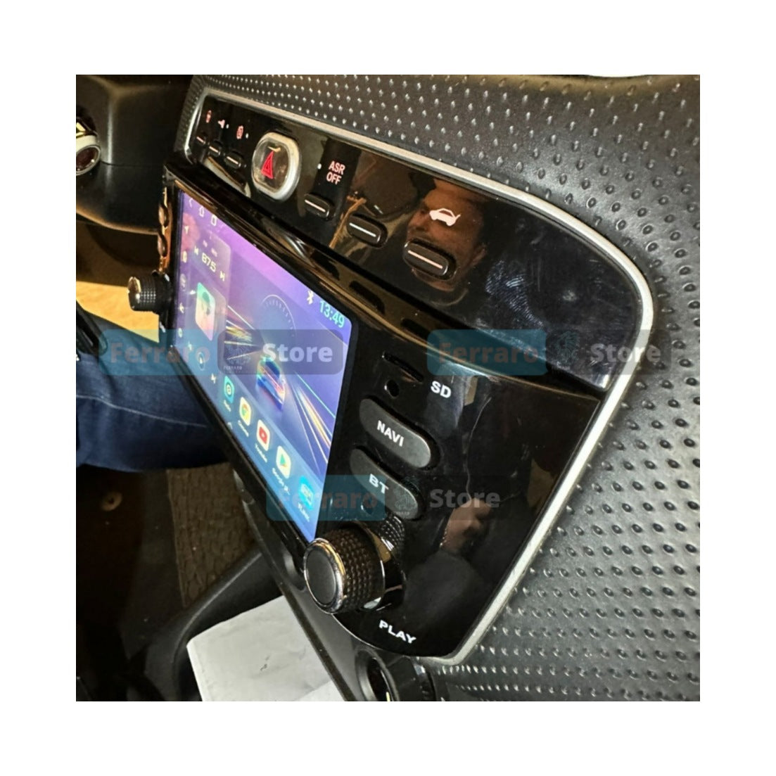 Autoradio Android 11 pour Fiat Punto EVO 2012-2015 lecteur multimédia stéréo de Navigation GPS