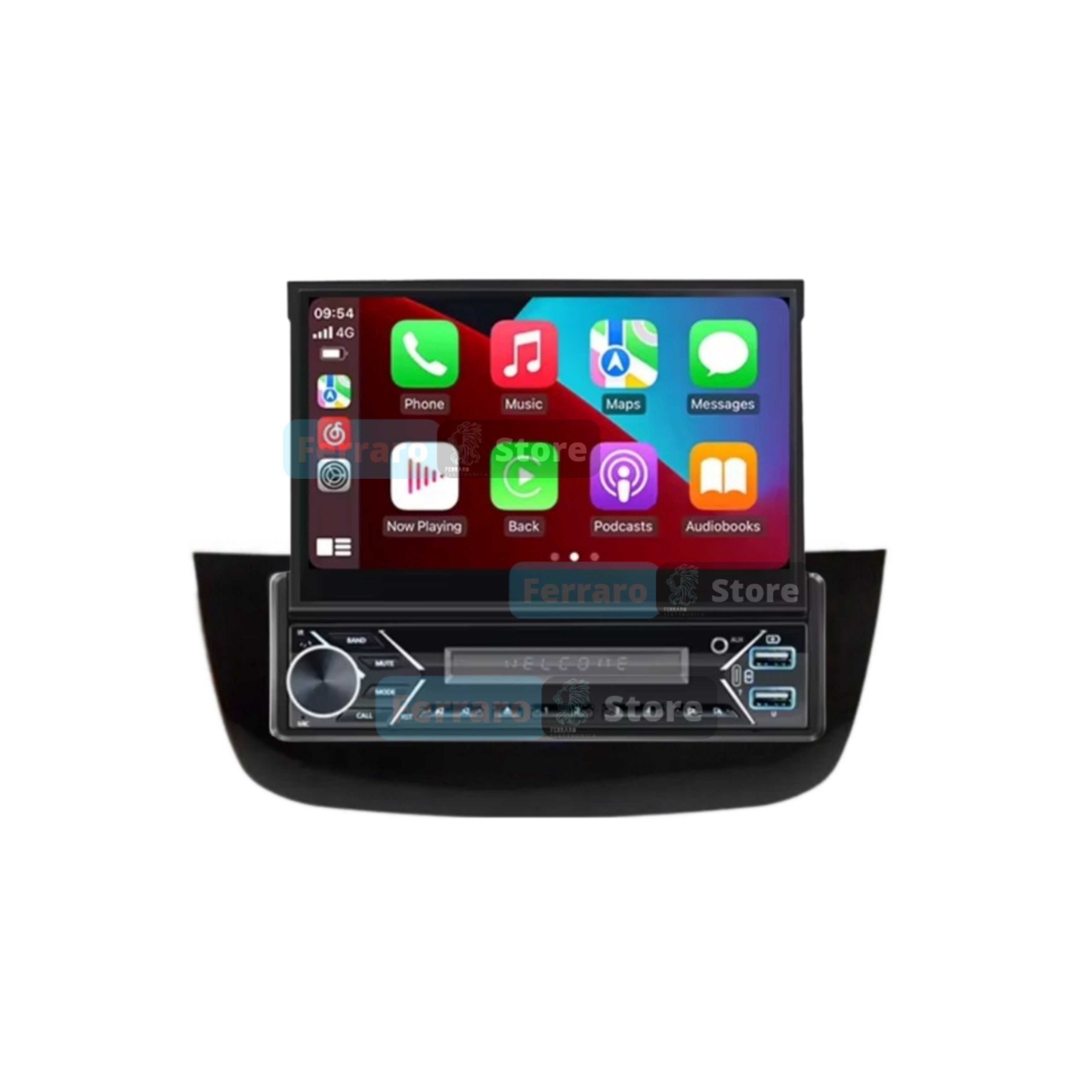 Autoradio per Fiat Punto Evo 7" | 2009 in Poi | Android | Motorizzato | Bluetooth | CarPlay | Android Auto | 2/32GB Ram