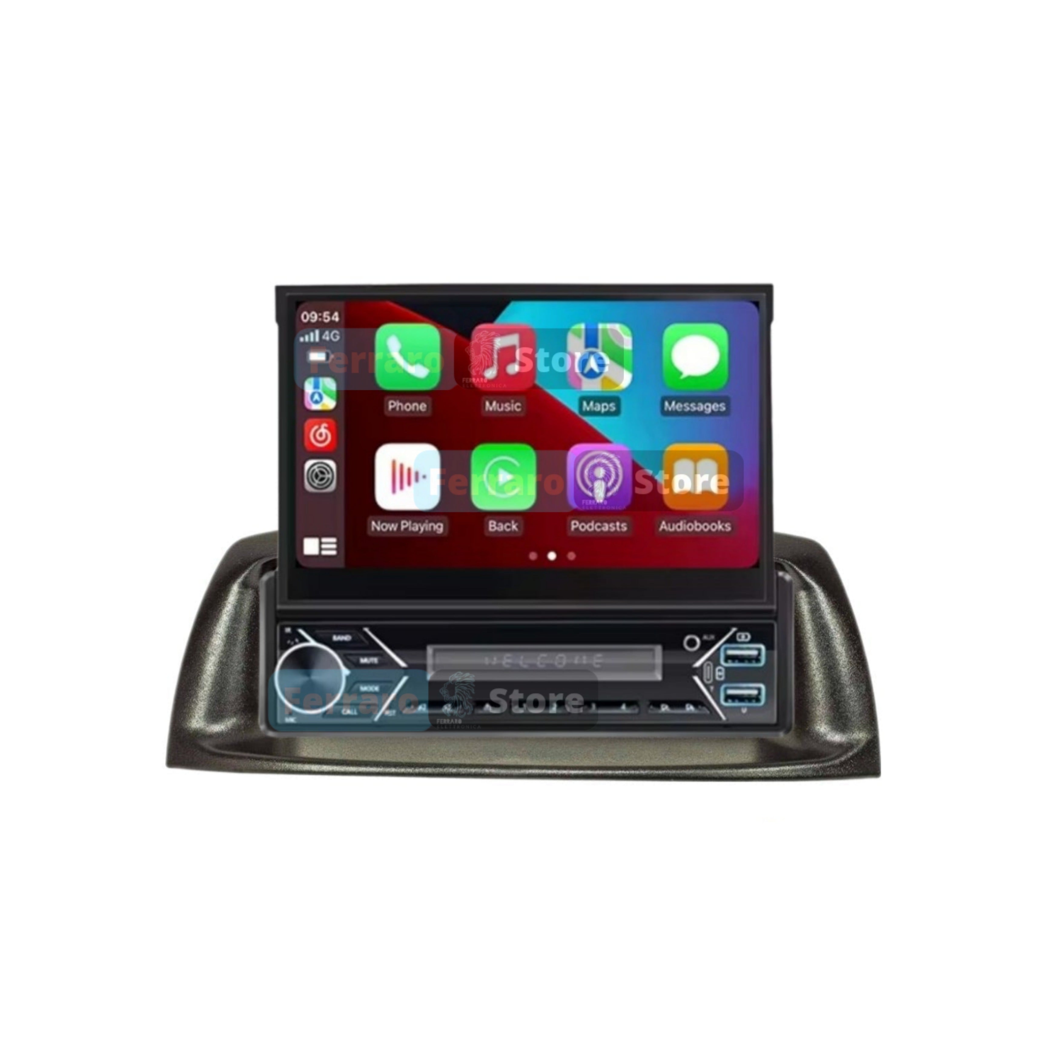 Autoradio per Fiat Punto 188 7" | 1999-2007 | Android | Bluetooth | Motorizzato | CarPlay | Android Auto | 2/32GB Ram
