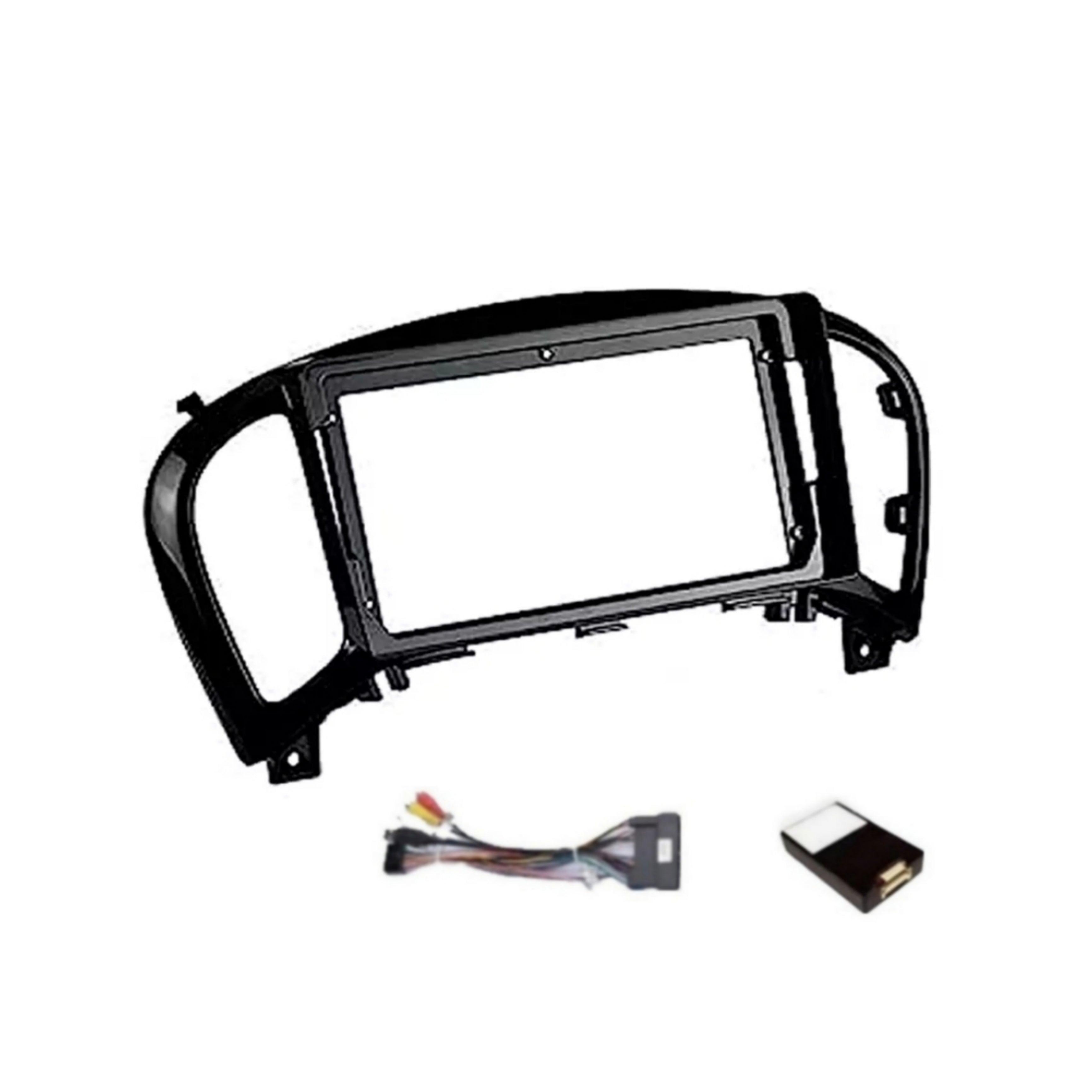 Kit Montaggio Autoradio 9"Pollici Nissan Juke (2010-2021) Mascherina, Cablaggio Autoradio Android