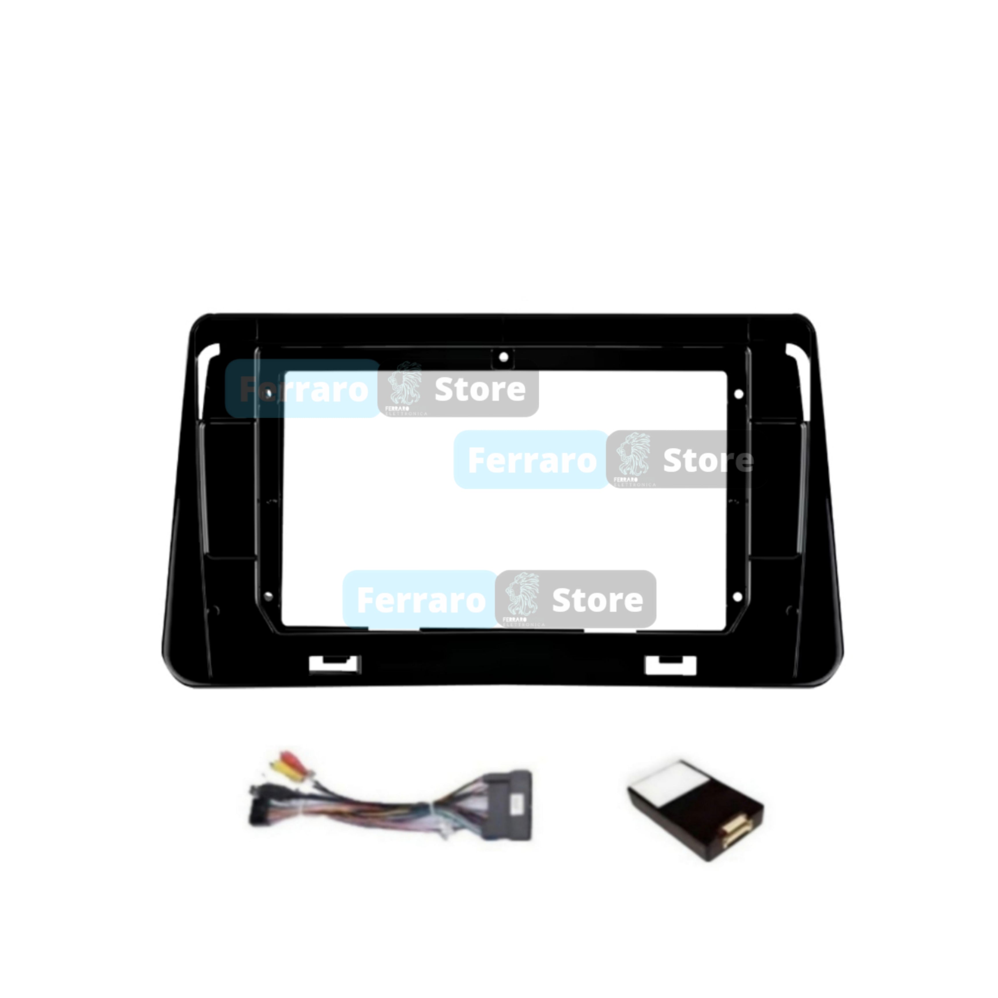 Kit Montaggio Autoradio 9"Pollici Nissan Micra (2017-2023) Mascherina, Cablaggio Autoradio Android