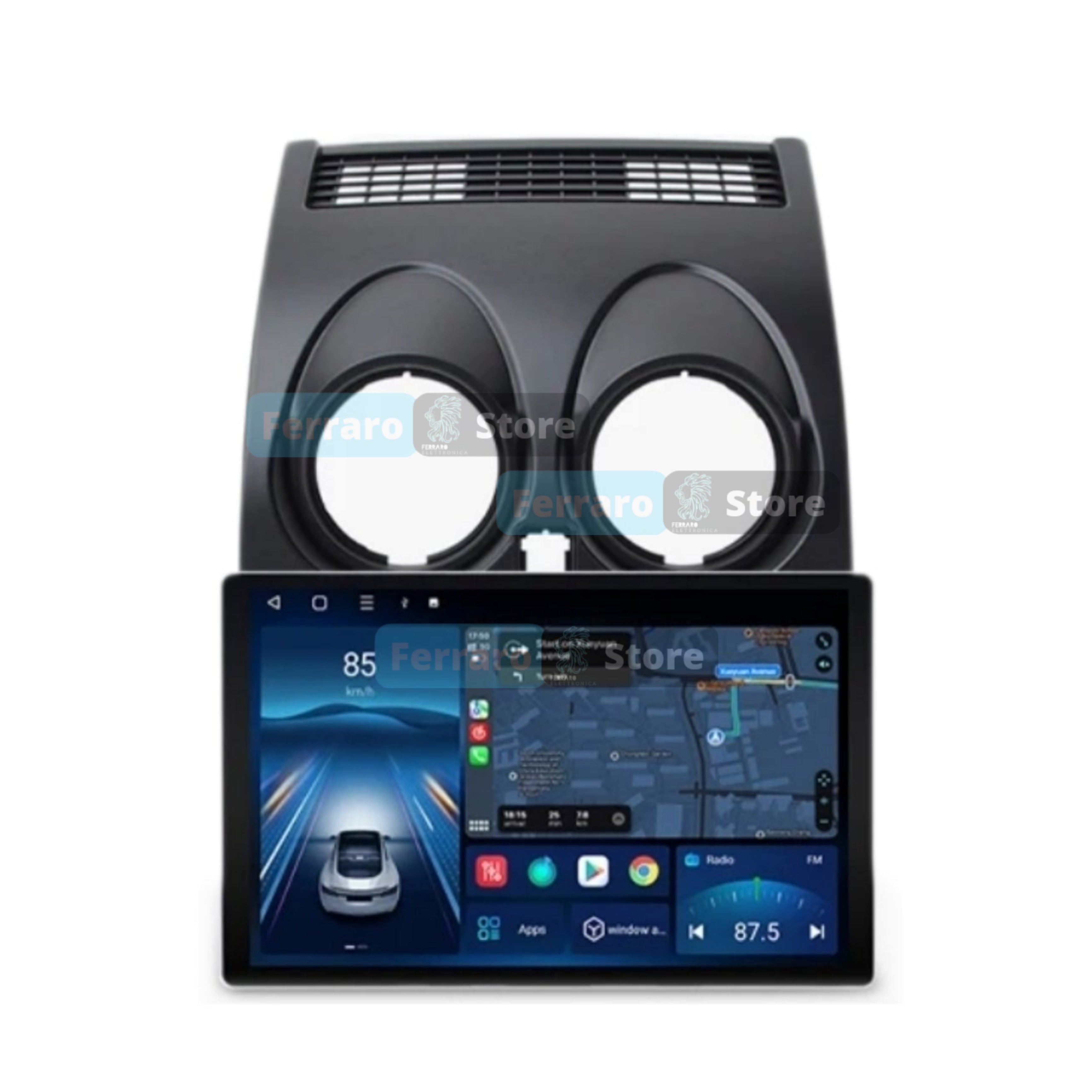 Autoradio per Nissan Qashqai J10 11.5"| 2006-2013 | Android | Bluetooth | CarPlay | Android Auto | 4/64GB Ram
