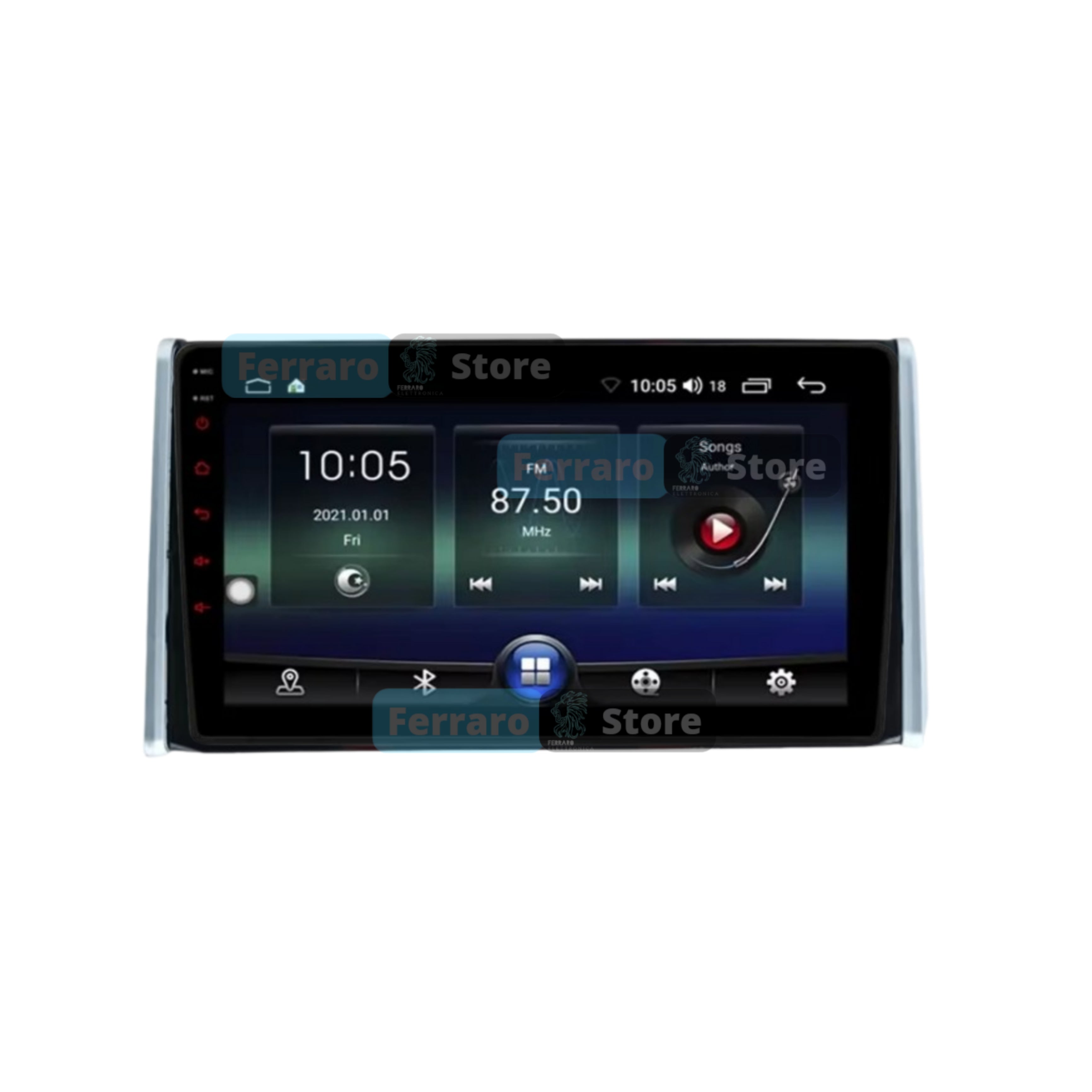 Autoradio per Toyota RAV4 | 2018-2021 | Android | Bluetooth | CarPlay | Android Auto | 2GB/4GB/8GB Ram