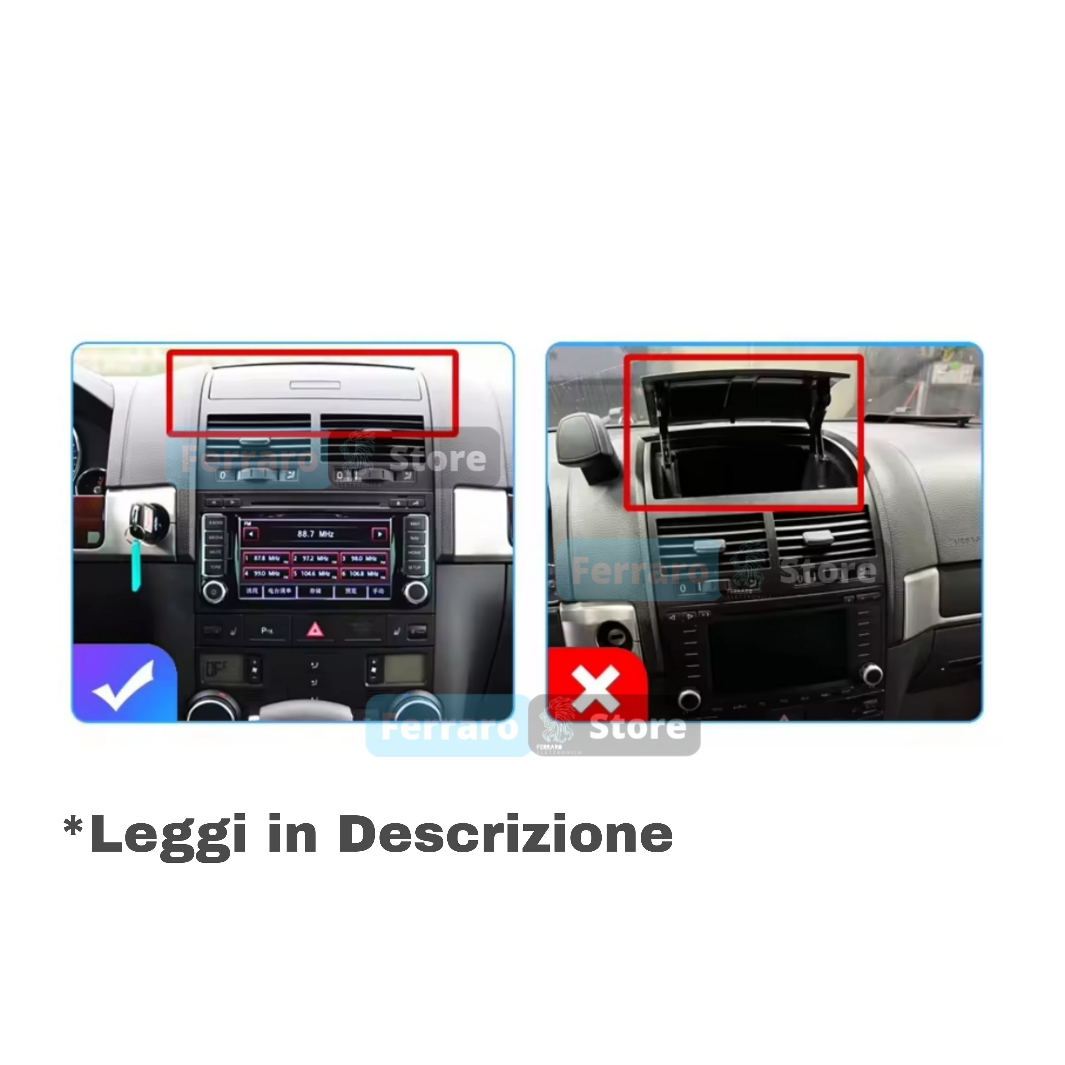 Autoradio per Volkswagen Touareg 9" | 2002-2010 | Android | Bluetooth | CarPlay | Android Auto | 2GB/4GB/6GB/8GB Ram