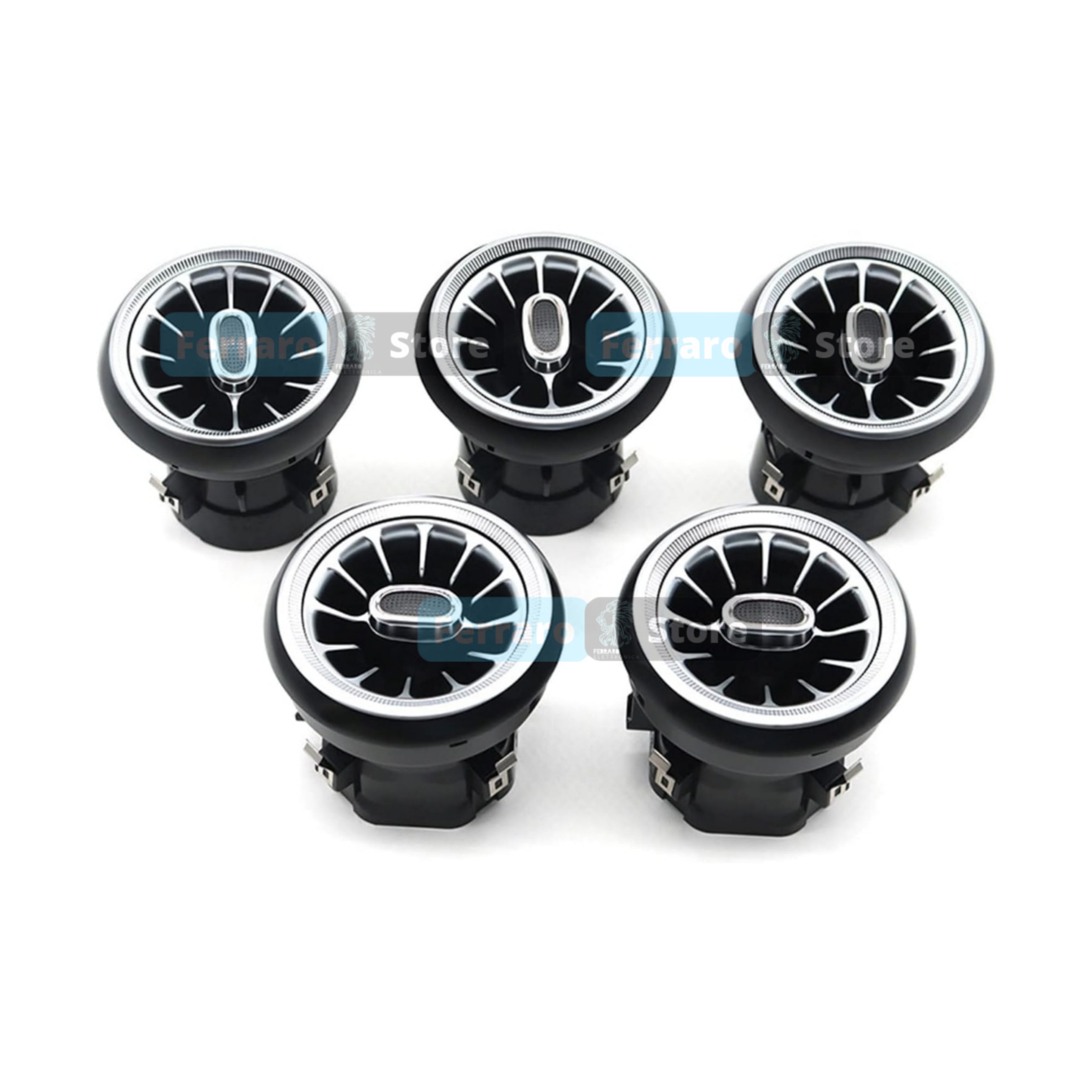 Bocchette Aria per Mercedes Classe B W247 (2019-2025), 64 Colori RGB