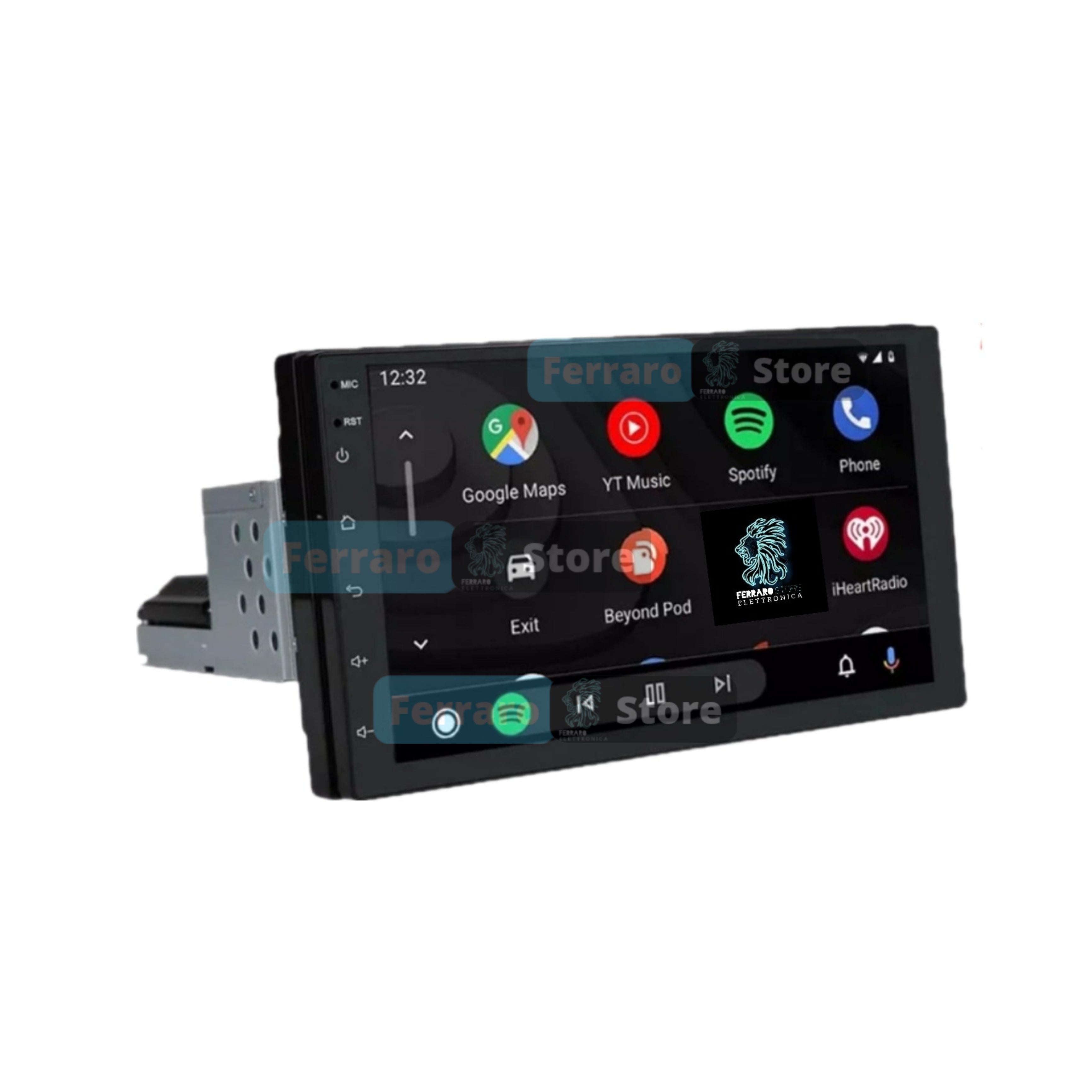 Autoradio Universale Fisso | 1Din 7" Pollici | Android | Bluetooth | CarPlay | Android Auto | 2GB/4GB/8GB Ram