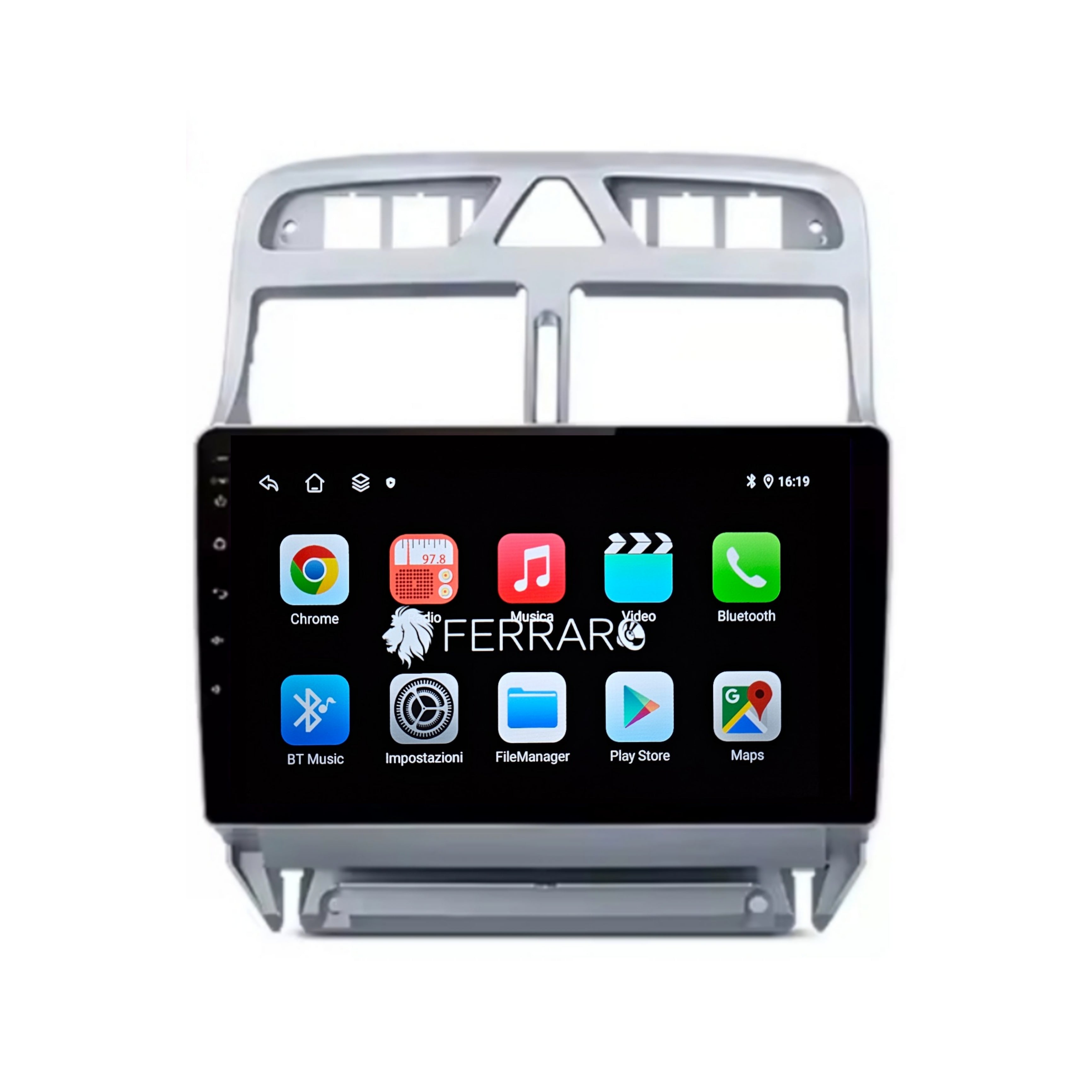 Autoradio 9 Pollici Android 15 Per Peugeot 307 307CC 307SW (2002-2013) - 8 Core 2+64G Con Wireless CarPlay E Android Auto
