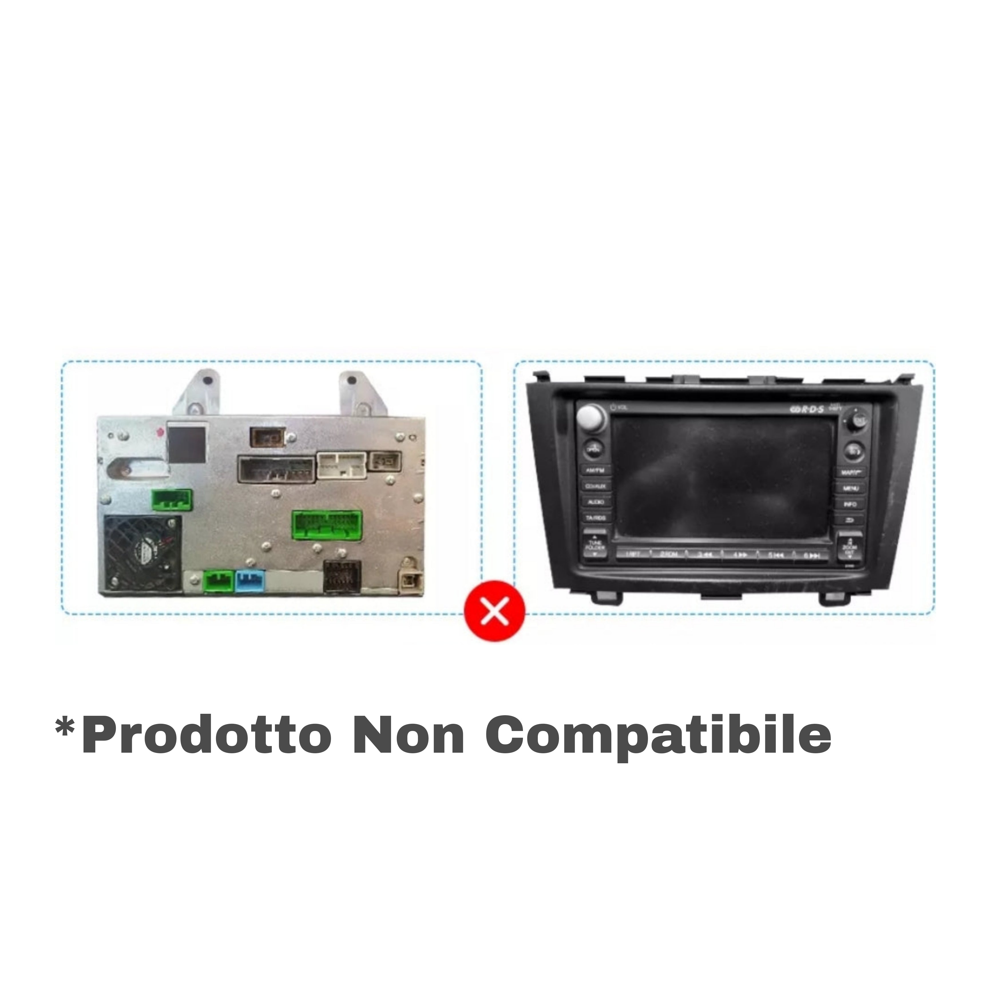 Autoradio per Honds CR-V 9" | 2007-2011 | Android | Bluetooth | CarPlay | Android Auto | 2GB/4GB/6GB/8GB Ram