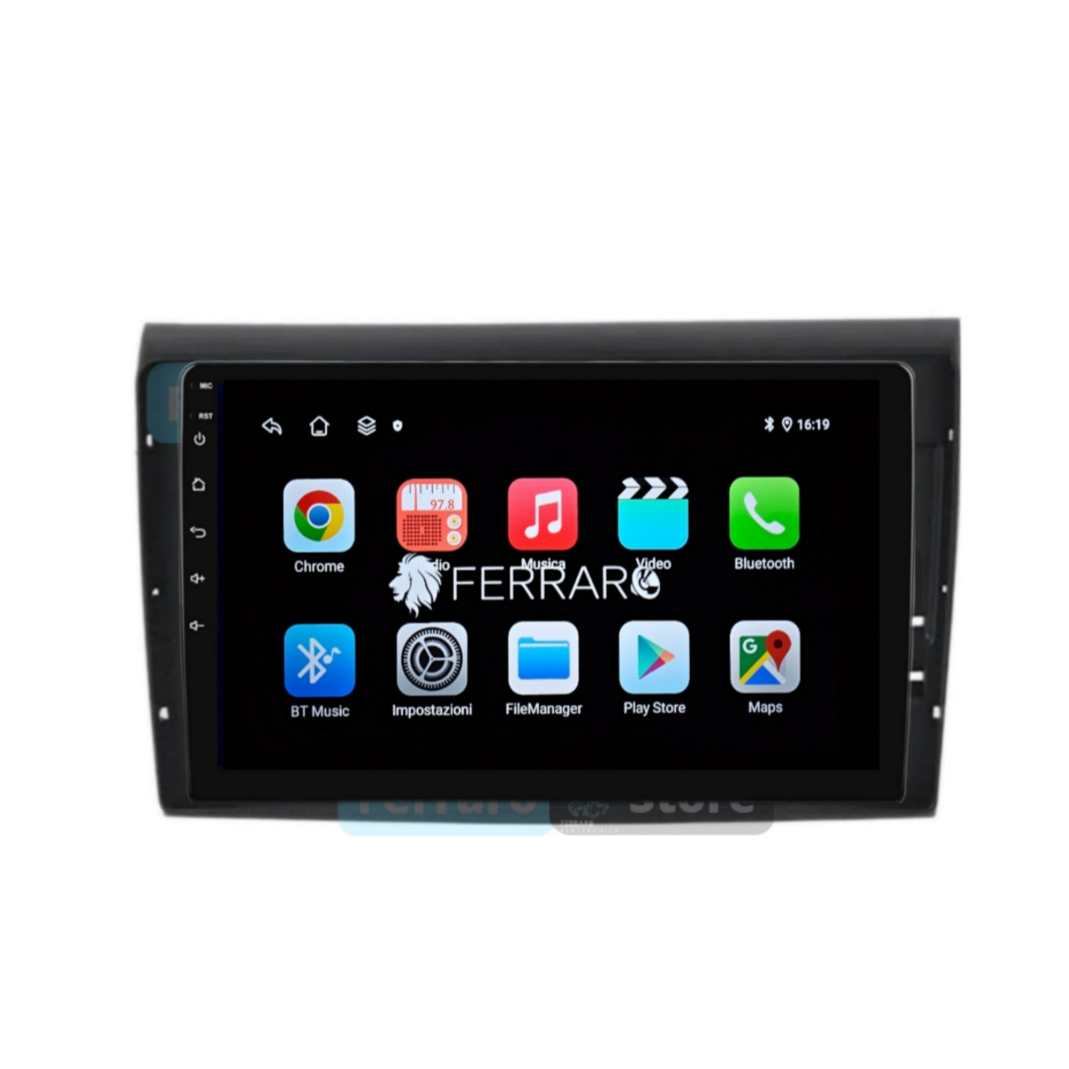 Autoradio per Fiat Bravo 9" | 2007-2016 | Android | Bluetooth | CarPlay | Android Auto | 2GB/4GB/6GB/8GB Ram