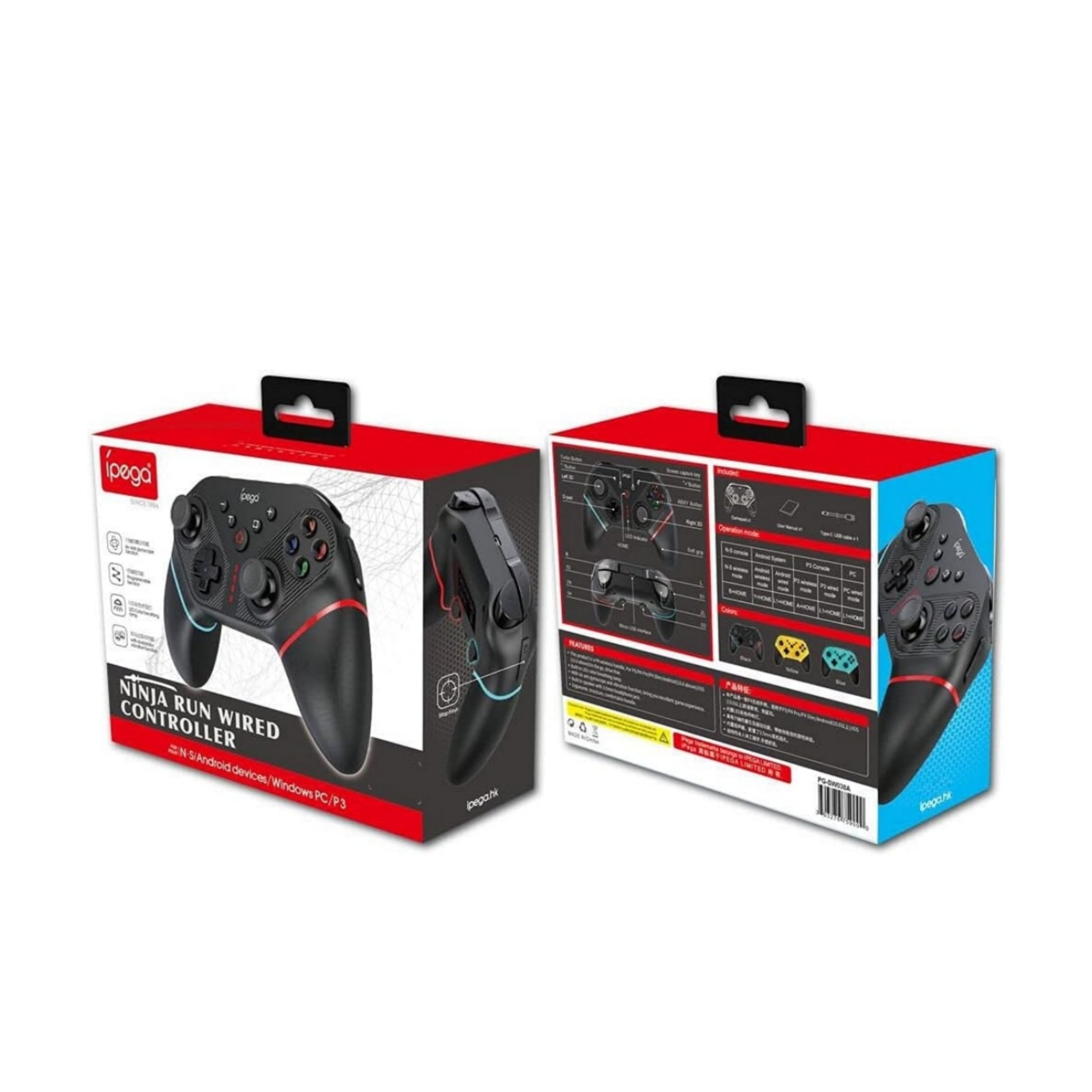Controller BT con vibrazione | PG-SW038A | per Nintendo Switch | PS3 | PC | Android