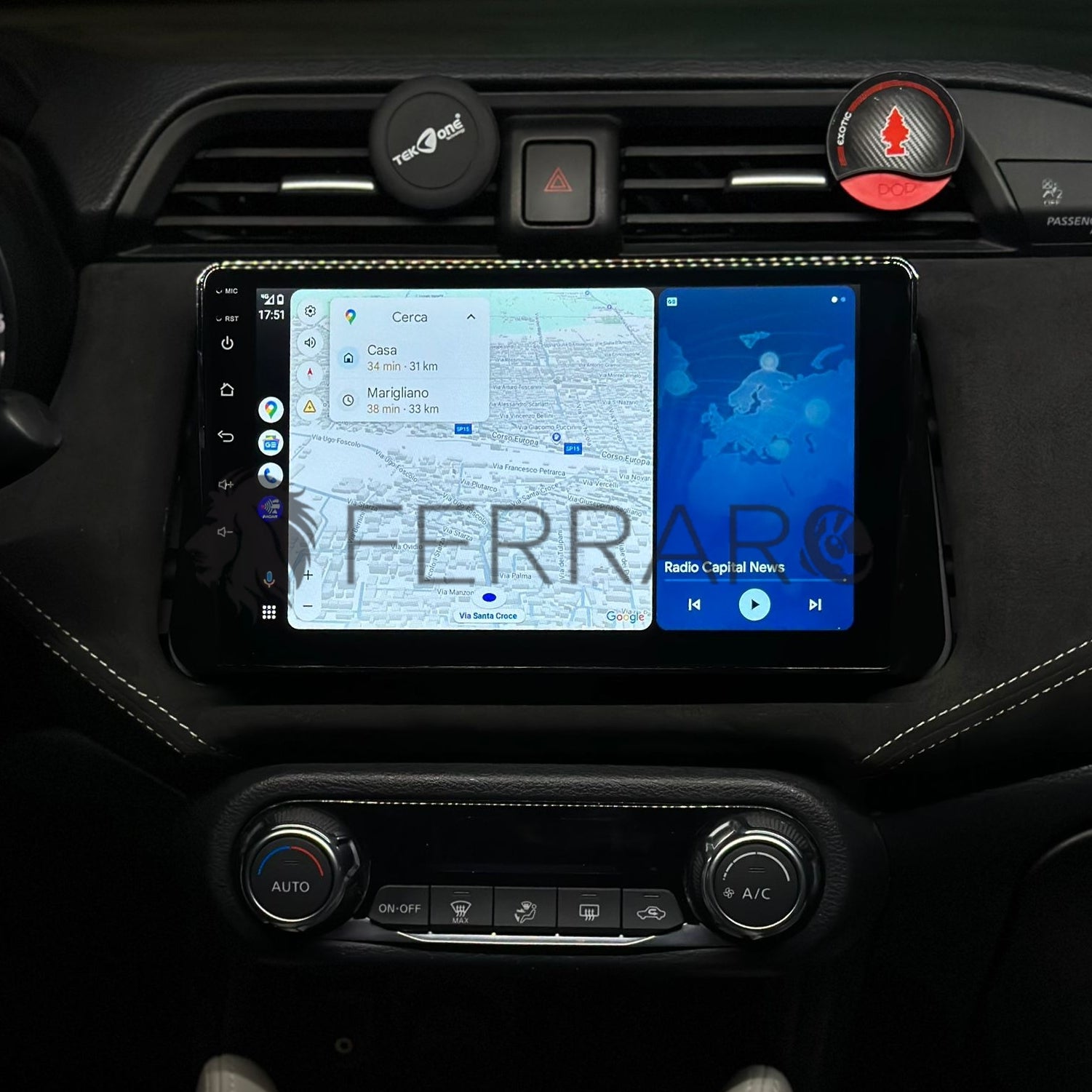 Autoradio per Nissan Micra 9" | 2017-2023 | Android | Bluetooth | CarPlay | Android Auto | 2GB/4GB/6GB/8GB Ram