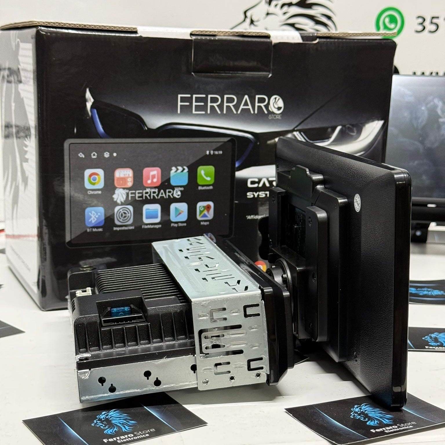 Autoradio per Ford Ka 1Din 9" | 2008-2016 | Android | Bluetooth | Estraibile | CarPlay | Android Auto | 2/4GB Ram