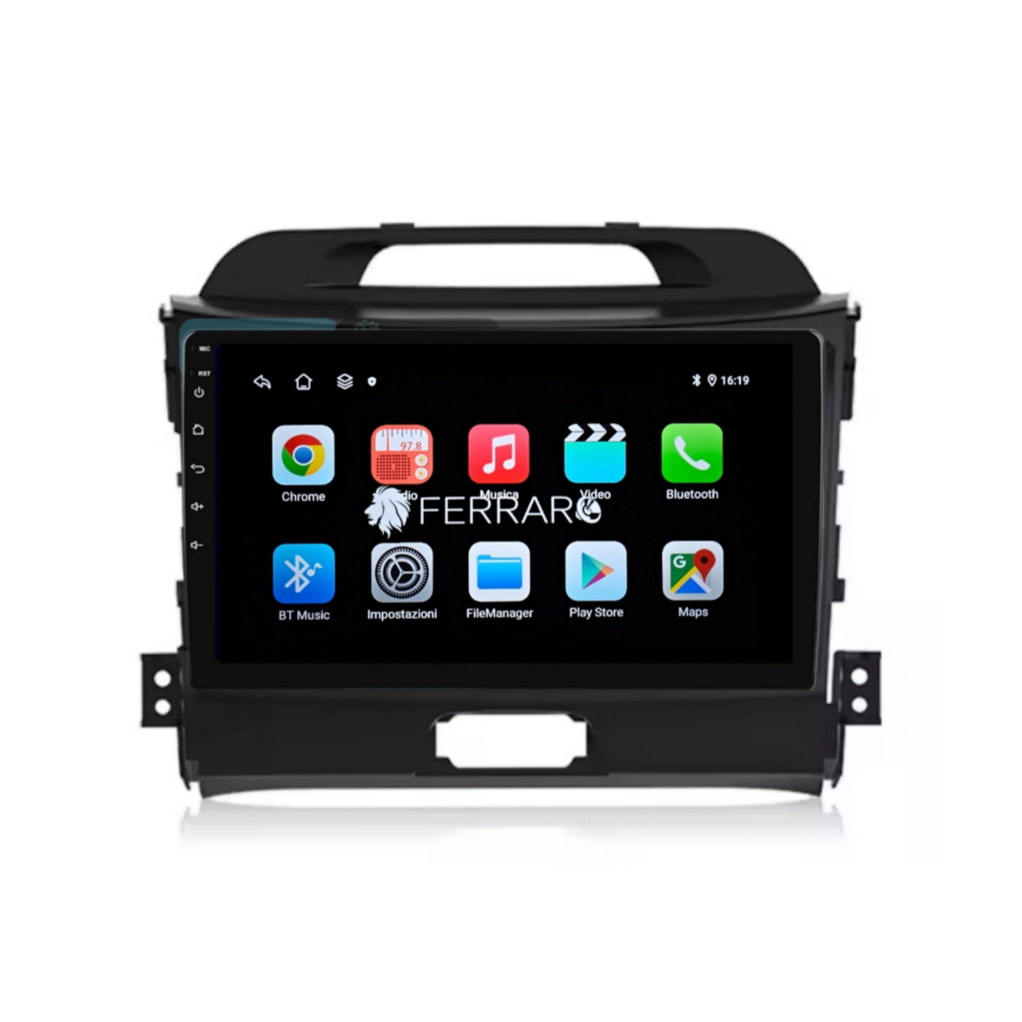 Autoradio per Kia Sportage 3 9" | 2010-2016 | Android | Bluetooth | CarPlay | Android Auto | 2GB/4GB/6GB/8GB Ram