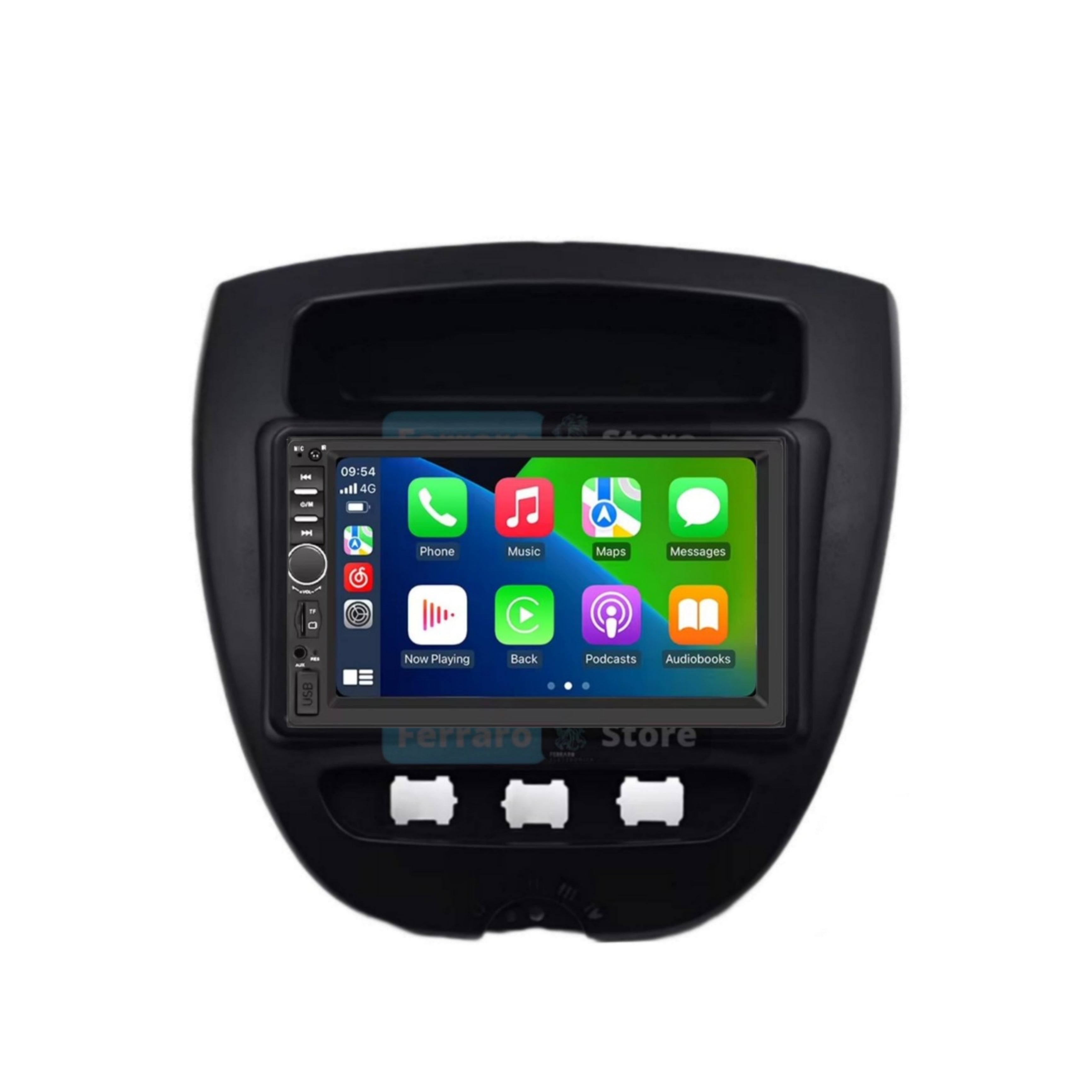Autoradio per Citroen C1 | Toyota Aygo | Peugeot 107 | 7" | 2005-2014 | Bluetooth | Radio | USB | CarPlay | Android Auto