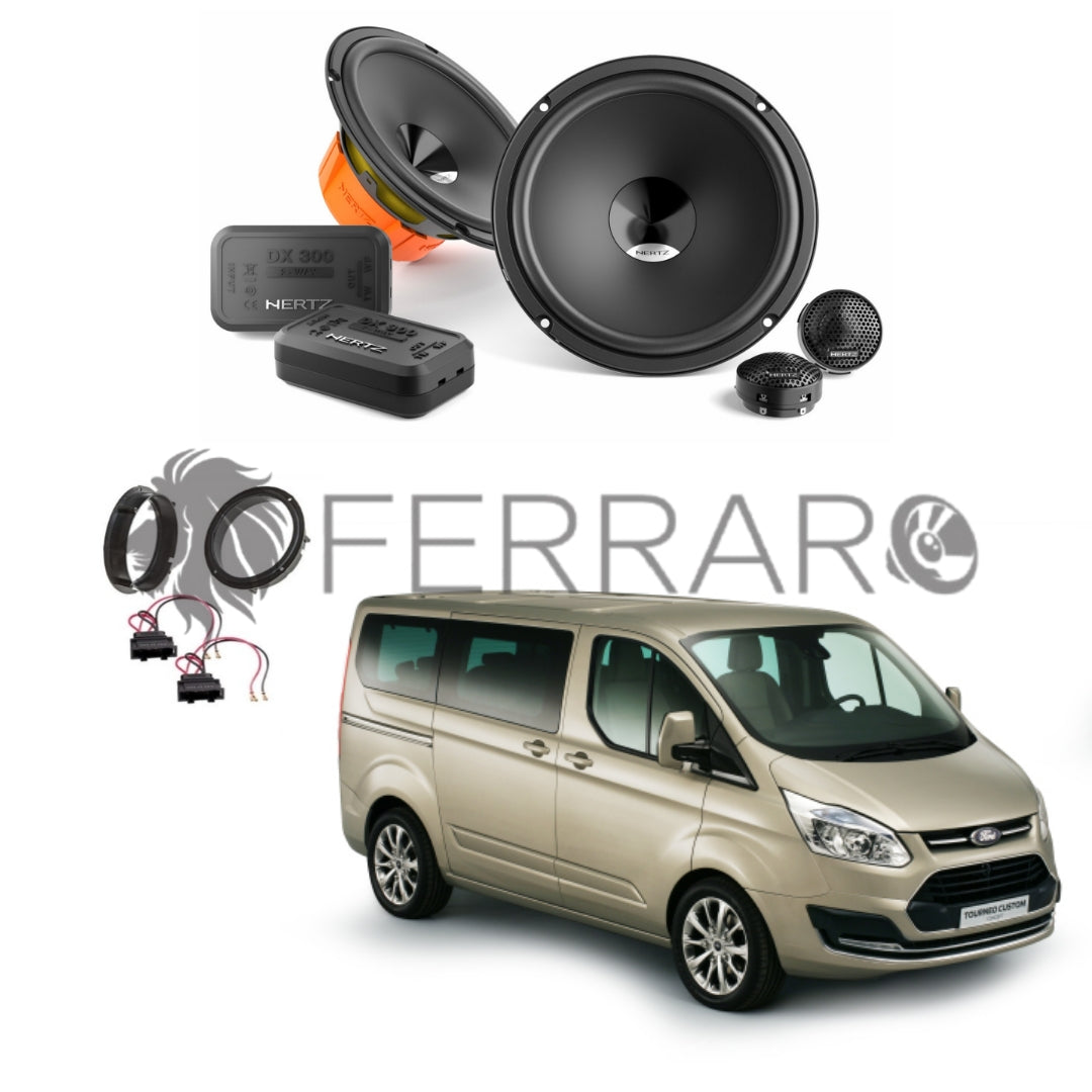 Hertz Kit 4 Casse | DSK 165.3 | Anteriori | Ford Tourneo dal 2012>
