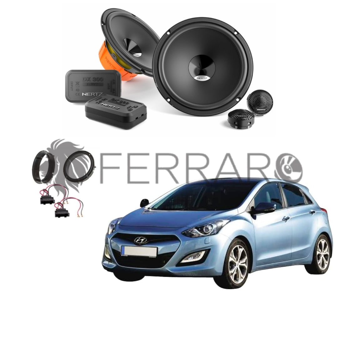 Hertz Kit 4 Casse | DSK 165.3 | Anteriori | Hyundai i30 GD 2012-2017