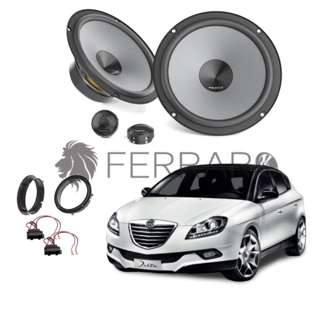 Hertz Kit 4 Casse | K 165 | Anteriori | Lancia Delta III da 2008>