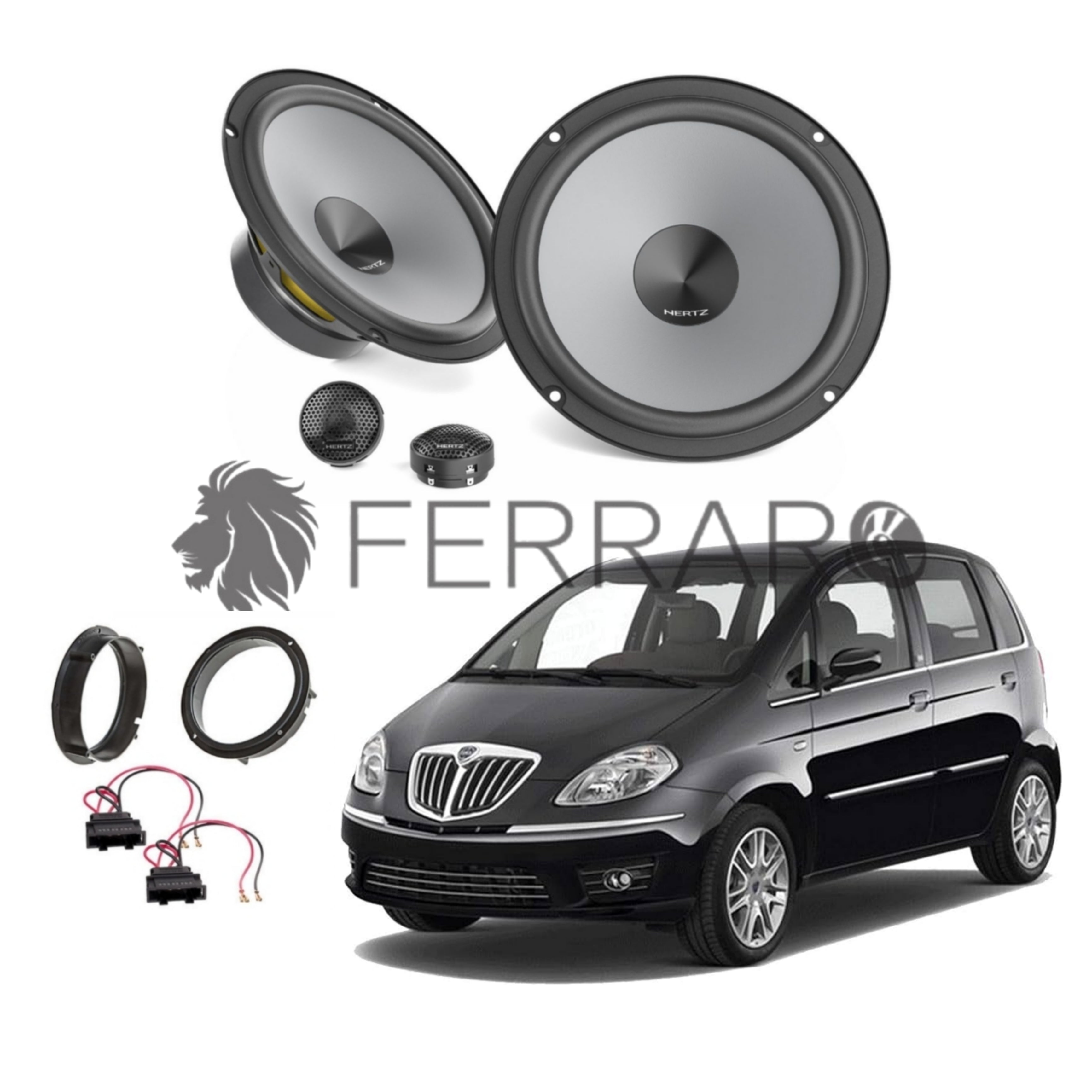 Hertz Kit 4 Casse | K 165 | Ant o Post | Lancia Musa