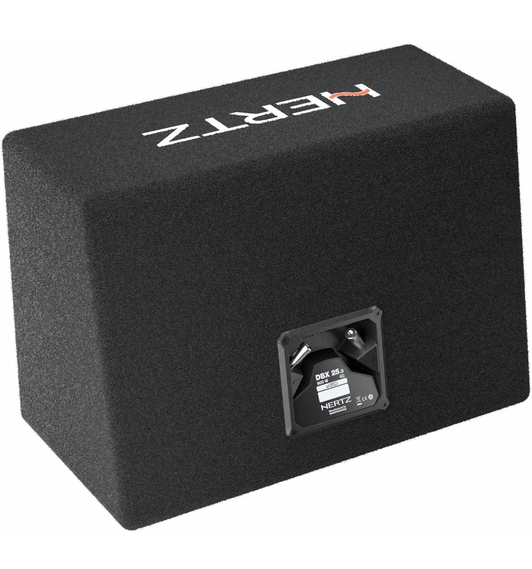 Hertz DBX 25.3, Subwoofer in Cassa, 250mm, 600w, 4 Ohm