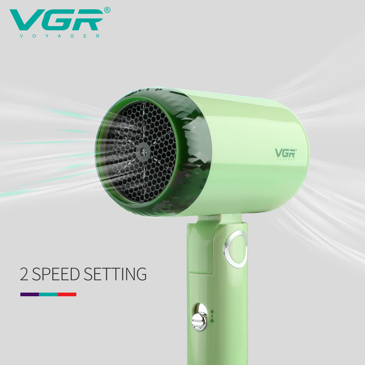 VGR Asciugacapelli | Professionale | Elettrico | VGR V-421
