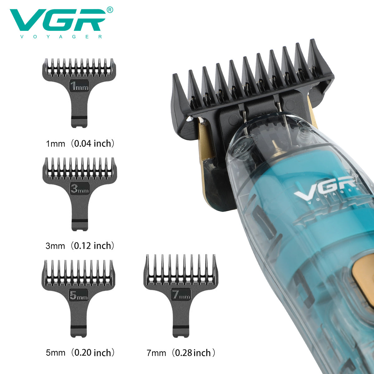 VGR Tagliacapelli | Professionale | Accessori | USB | VGR V-961