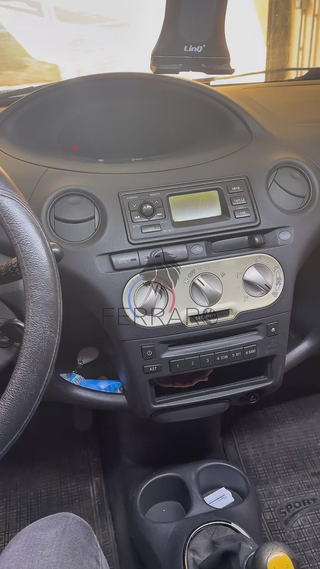 Autoradio per Toyota Yaris 7" | 1999-2006 | Bluetooth | Radio | USB | CarPlay | Android Auto