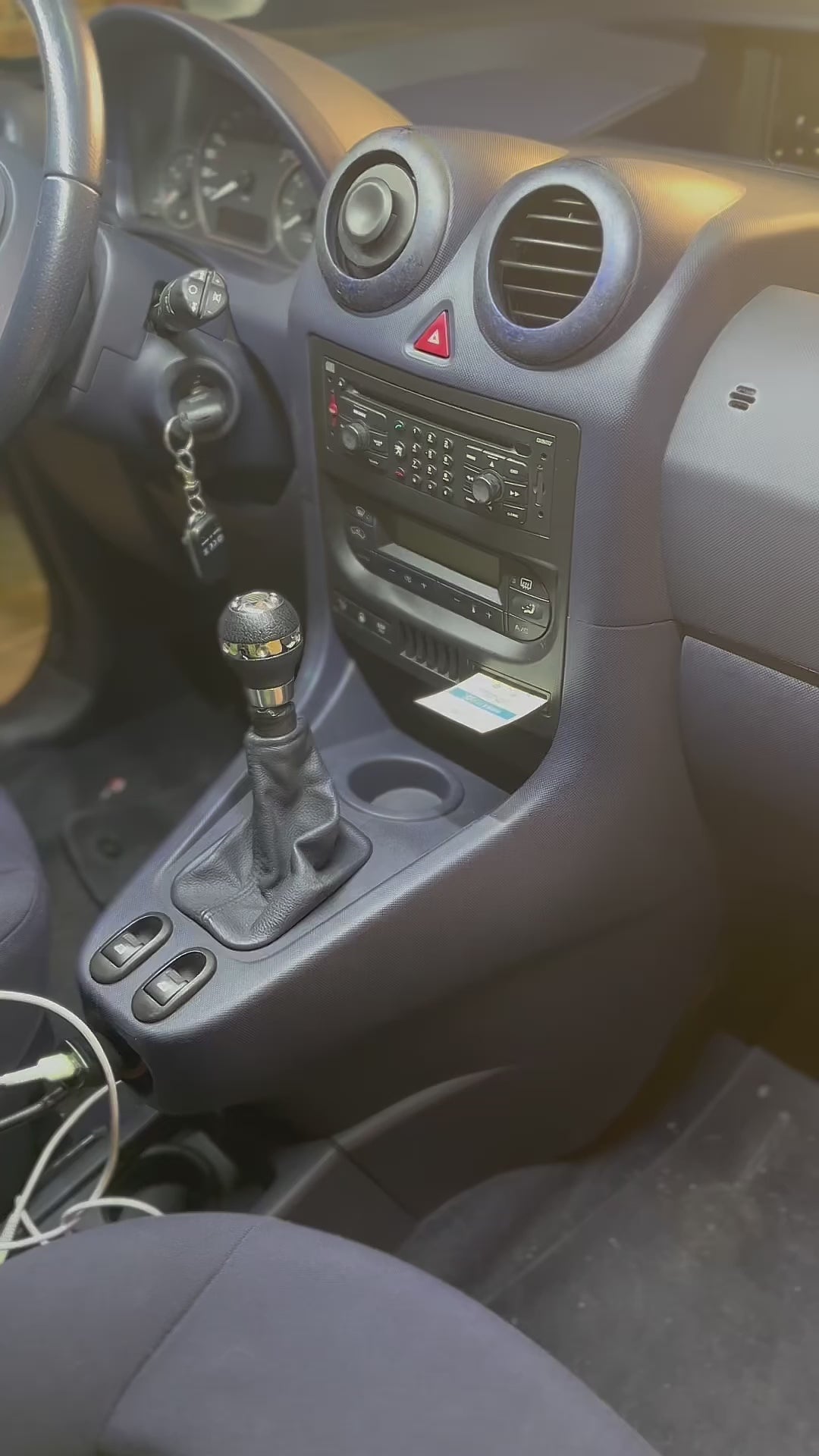 Autoradio per Peugeot 1007 5" | 2005-2009 | Bluetooth | Radio | Doppia USB | CarPlay e Android Auto